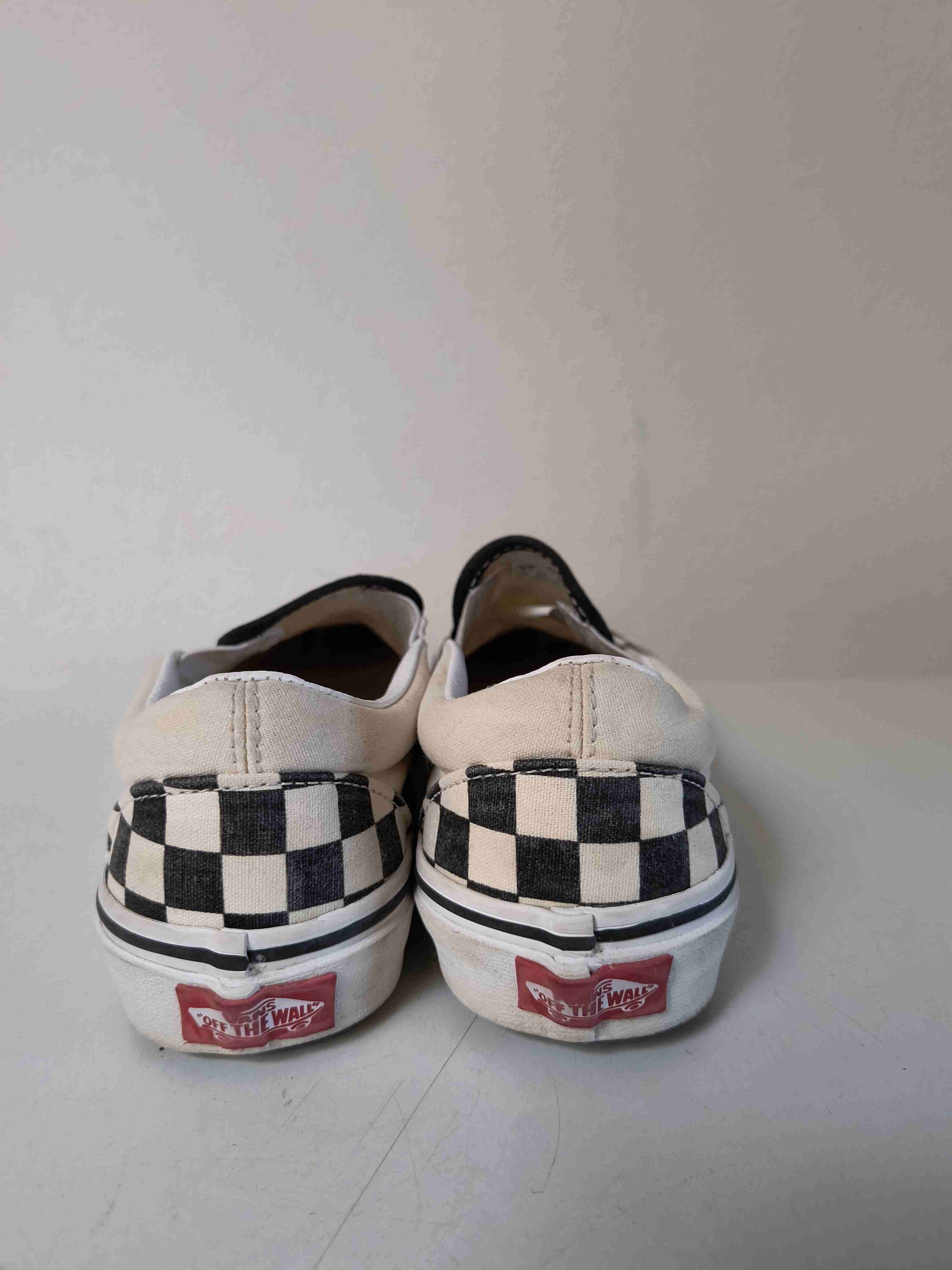 Zapatillas Vans cuadros blanco y negro - miniatura 2