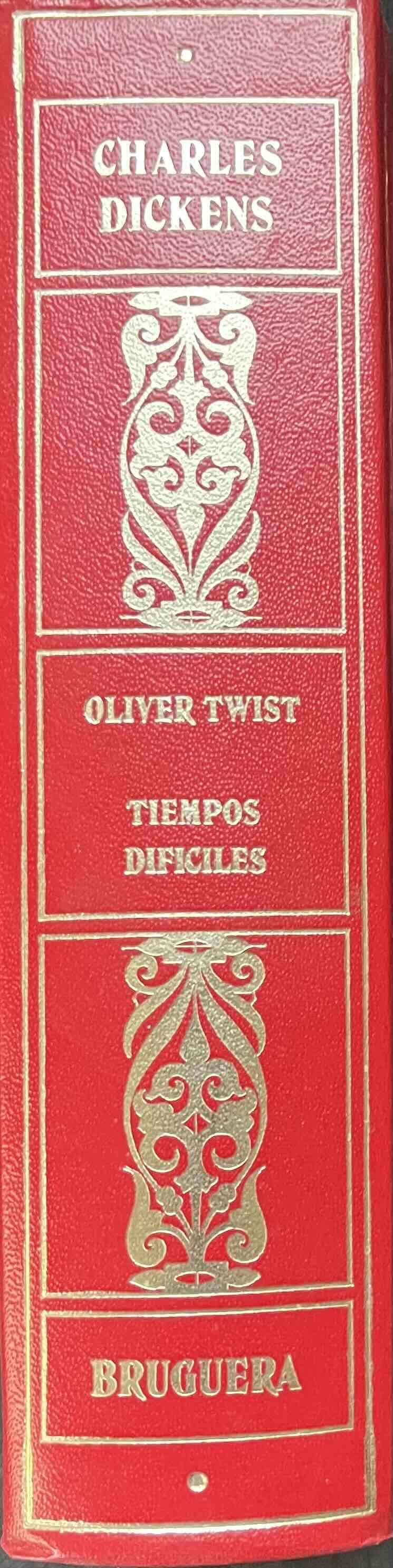 Libro Oliver Twist y Tiempos Difíciles