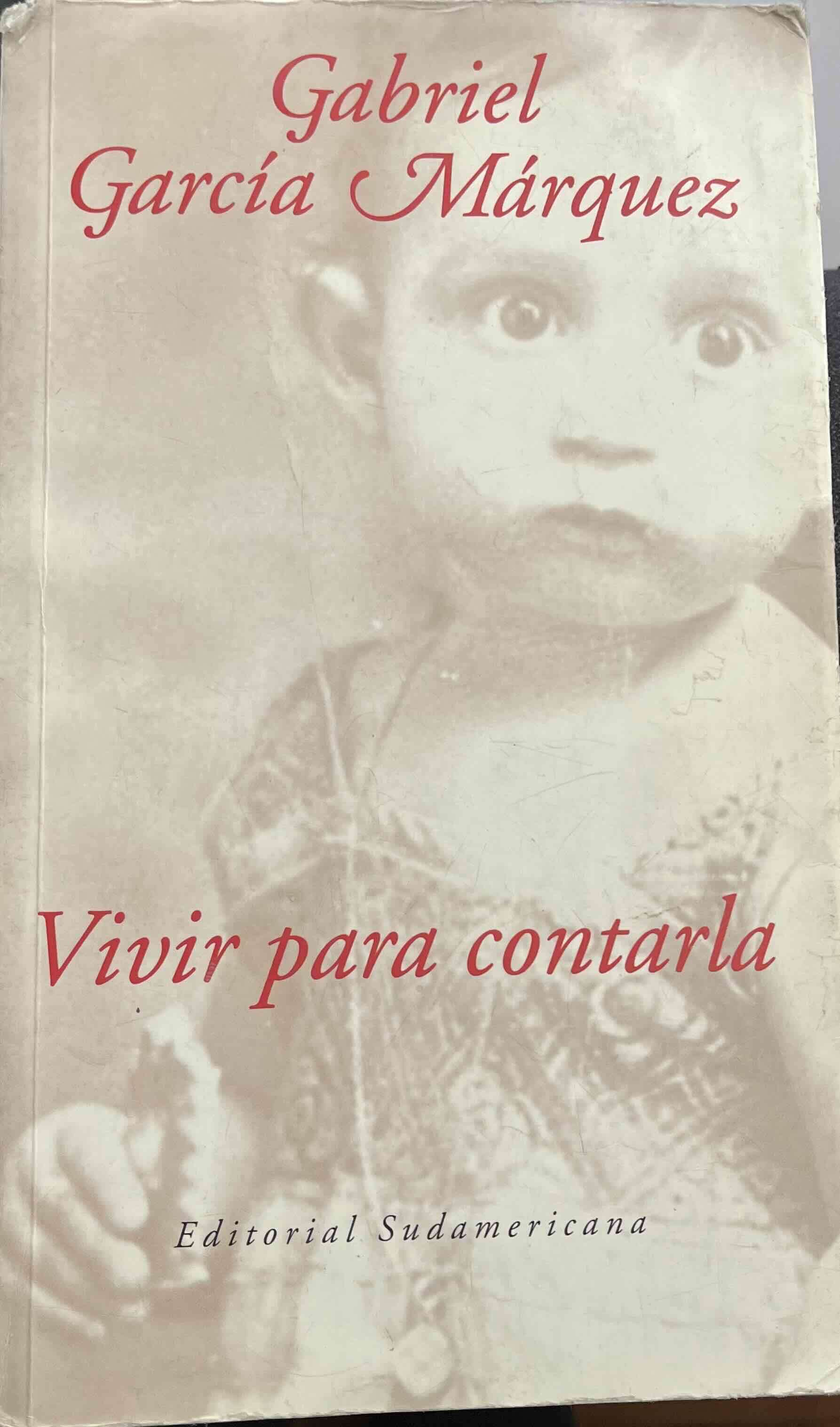 Libro Vivir para Contarla