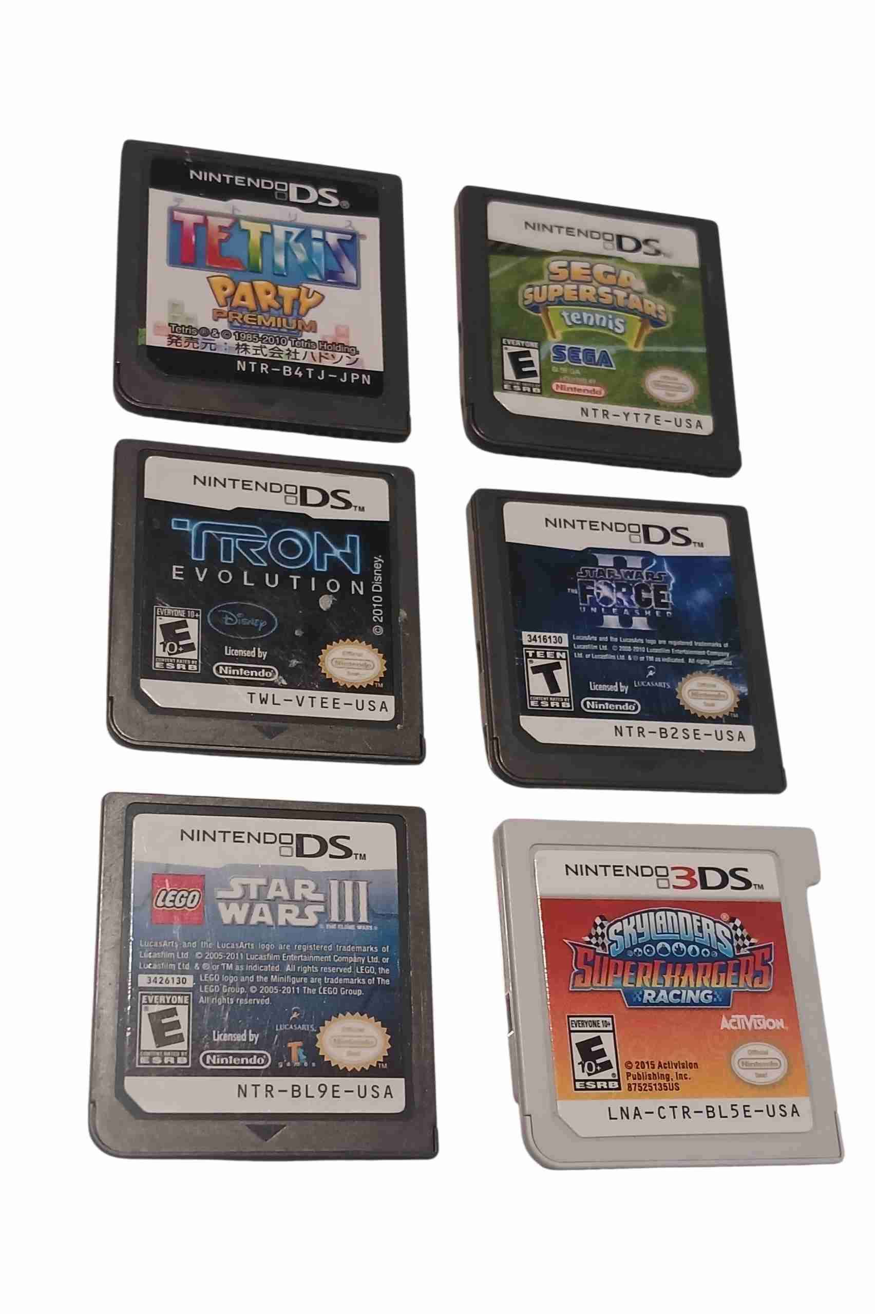 Lote de Juegos Nintendo DS y 3DS