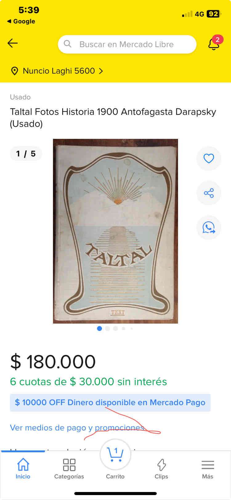 Libro Taltal Historia 1900