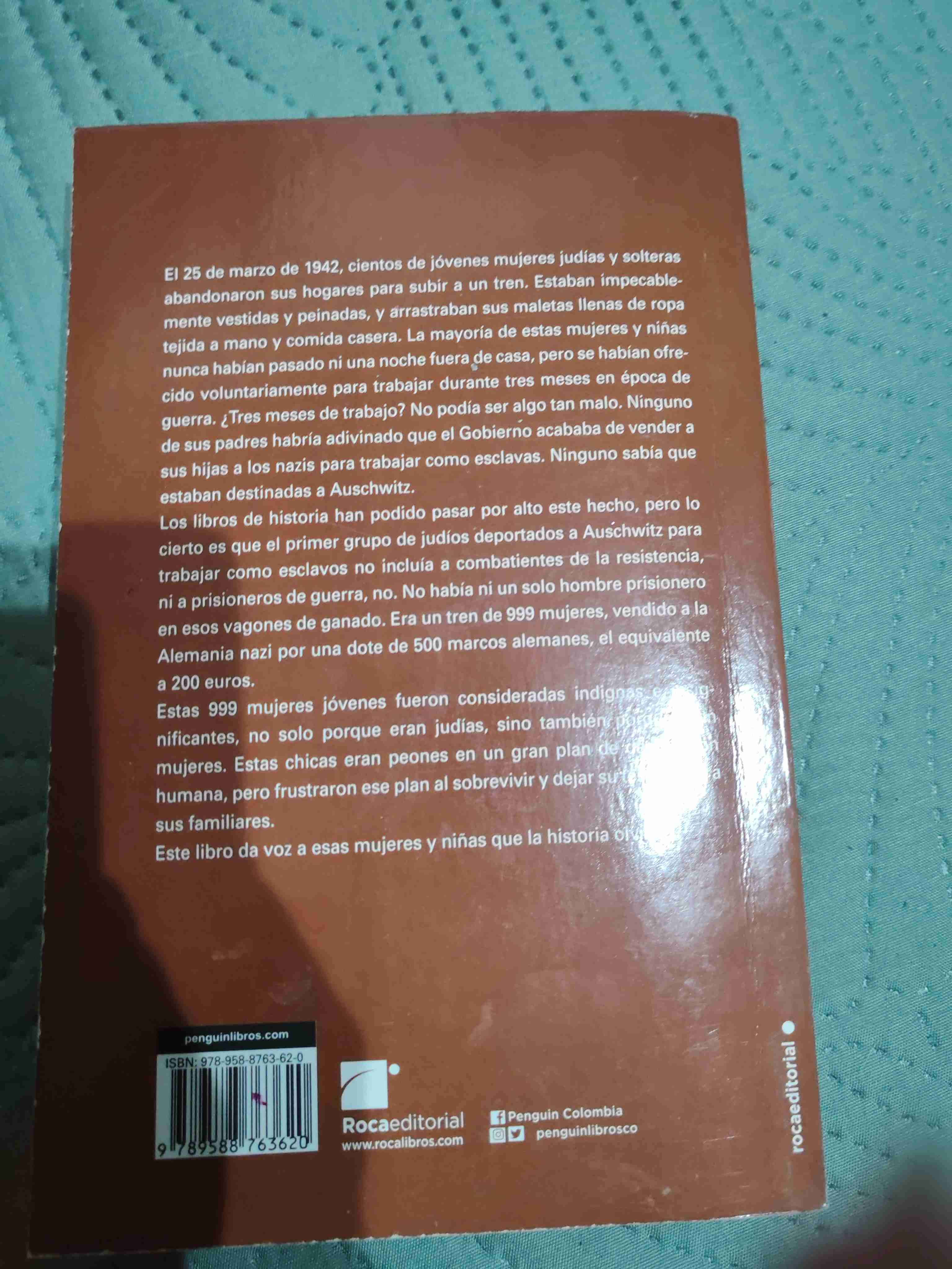 Libro 'Las 999 mujeres de Auschwitz' - miniatura 2