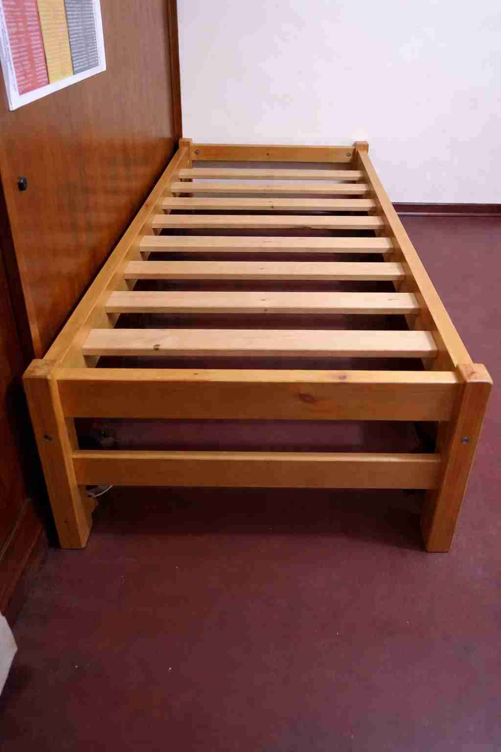 Cama de madera individual 1 plaza