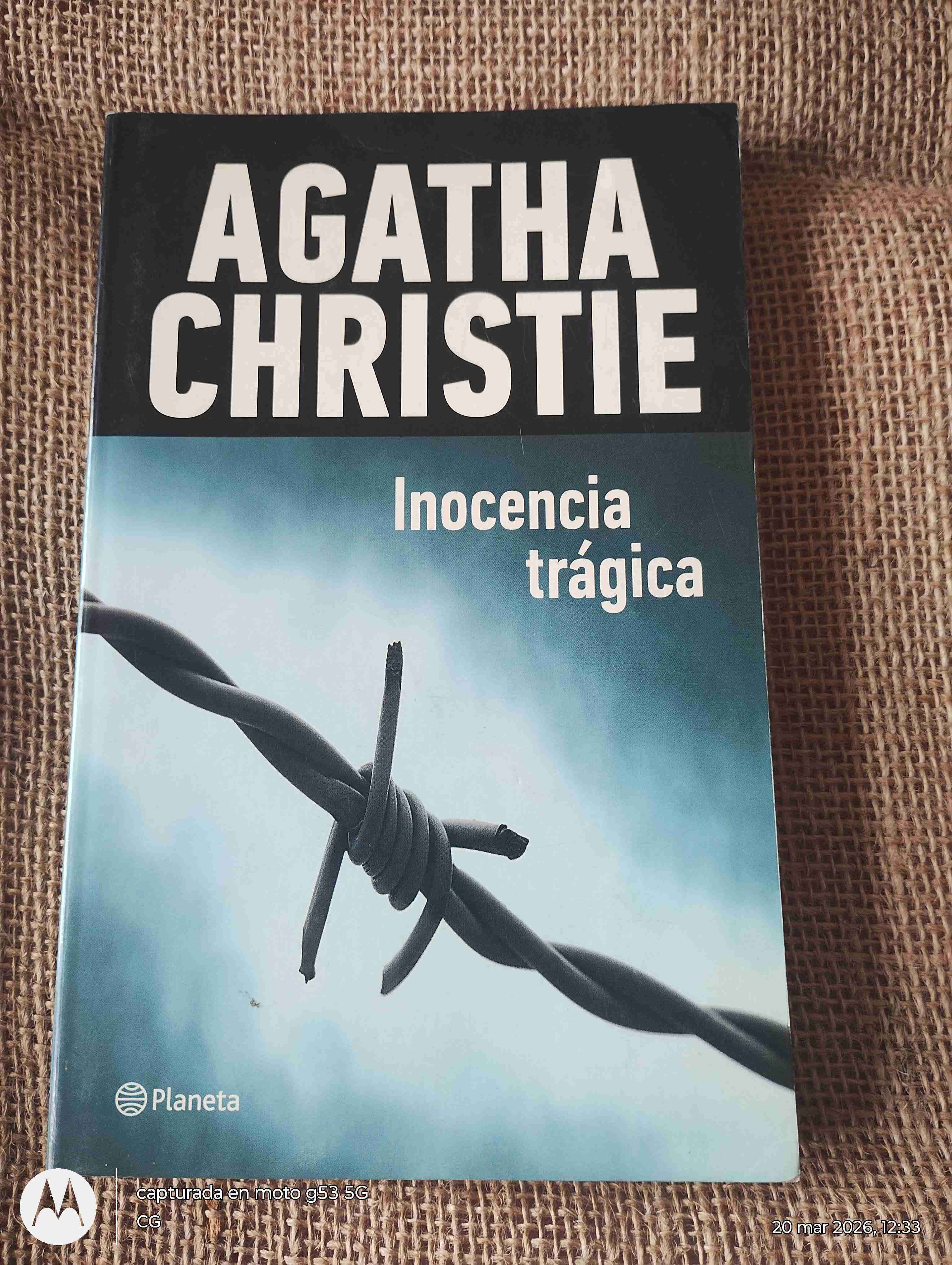 Libro 'Inocencia trágica' de Agatha Christie