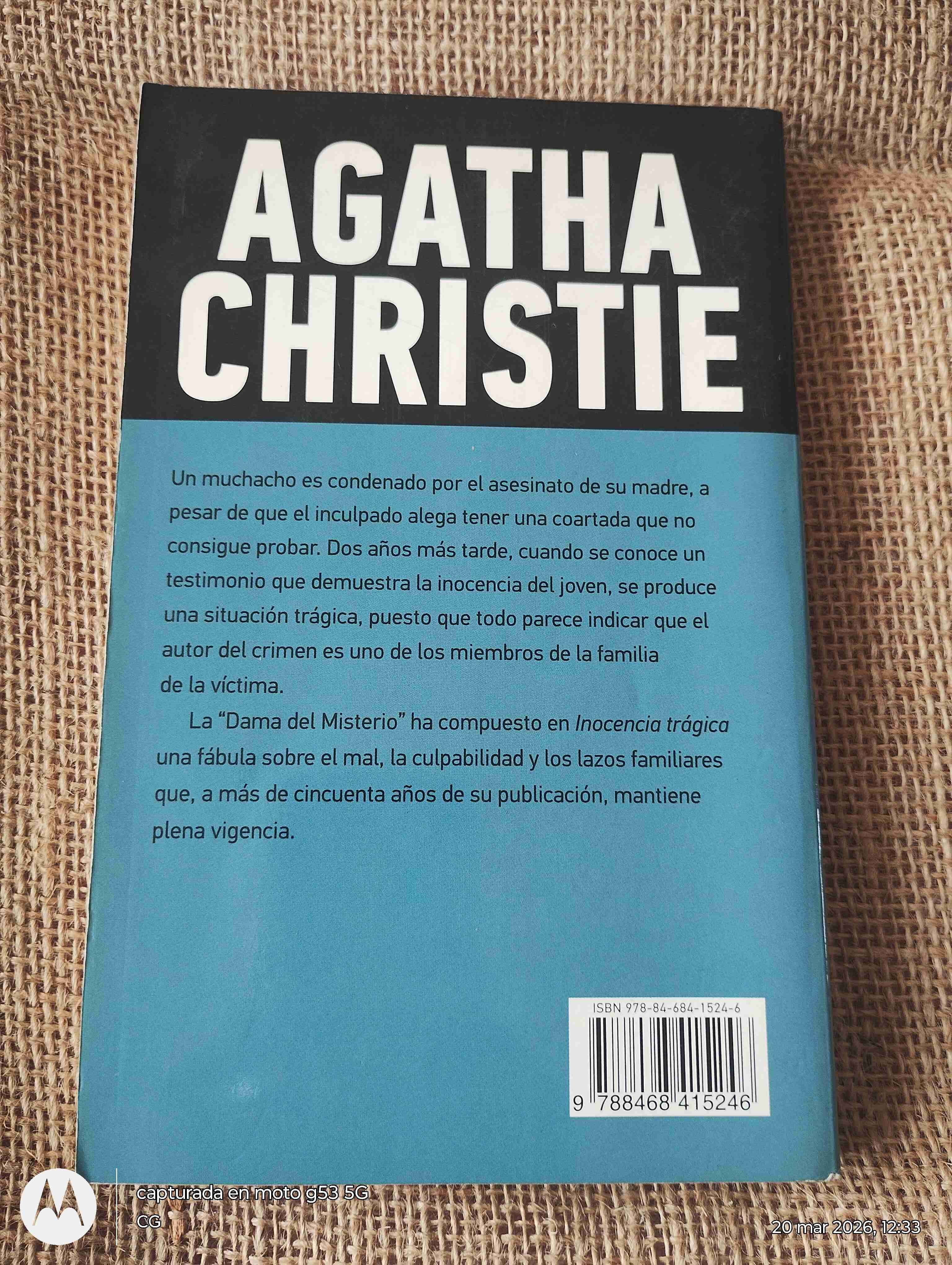 Libro 'Inocencia trágica' de Agatha Christie - miniatura 2