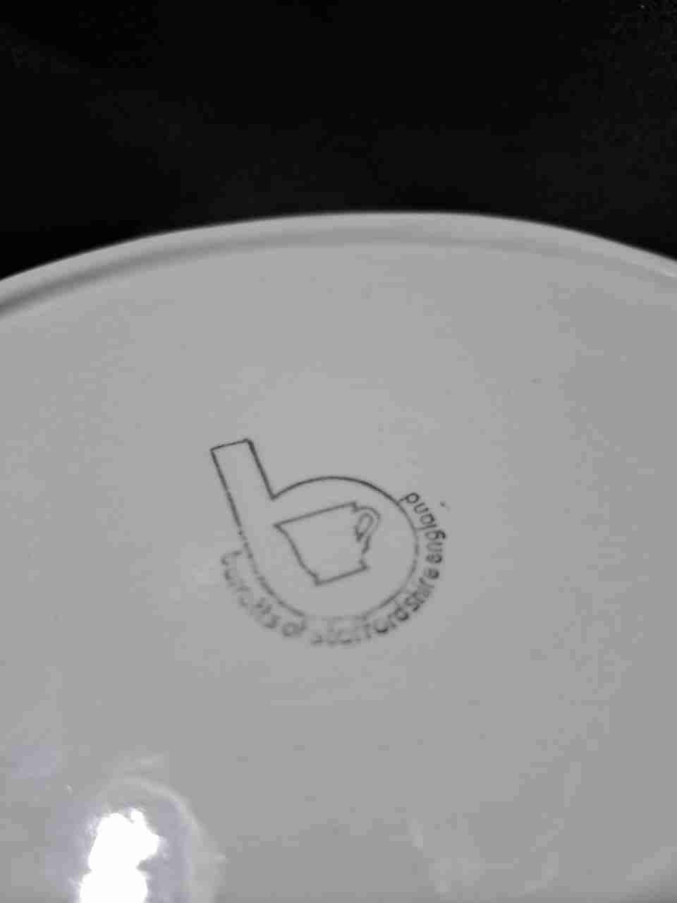 Plato decorativo vintage azul - miniatura 4