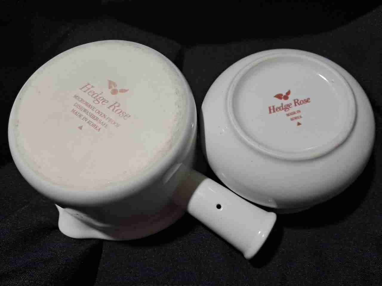 Juego de jarras de porcelana floral - miniatura 5