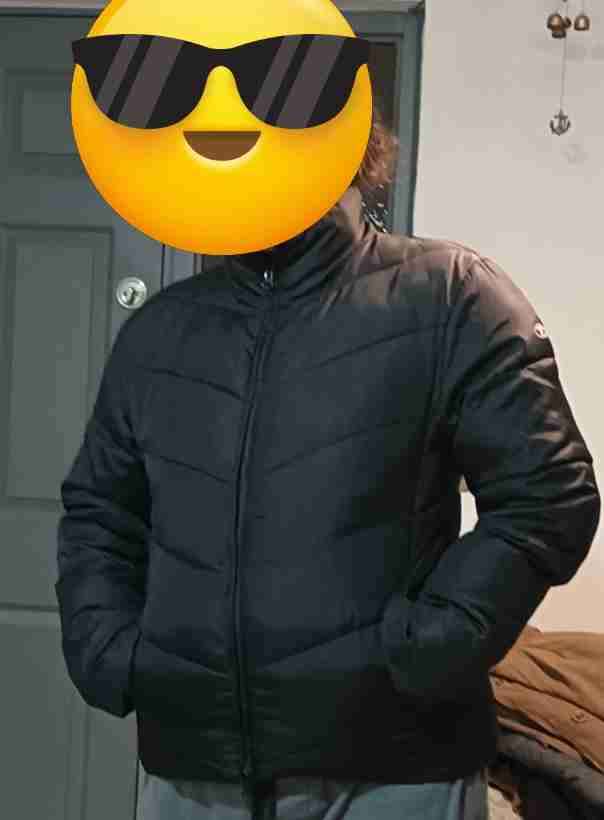 Chaqueta acolchada negra - miniatura 2