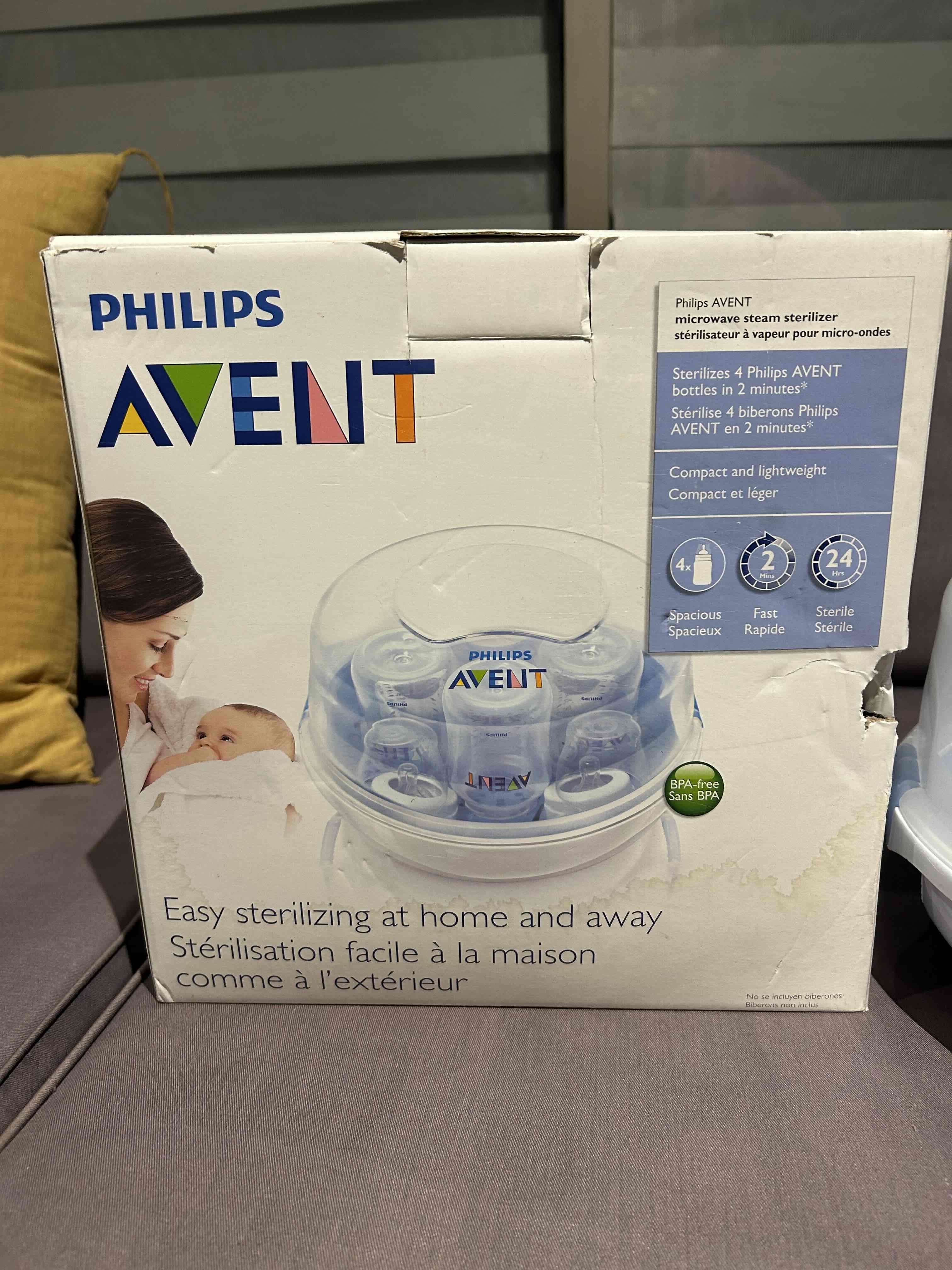 Esterilizador microondas Philips Avent - miniatura 2