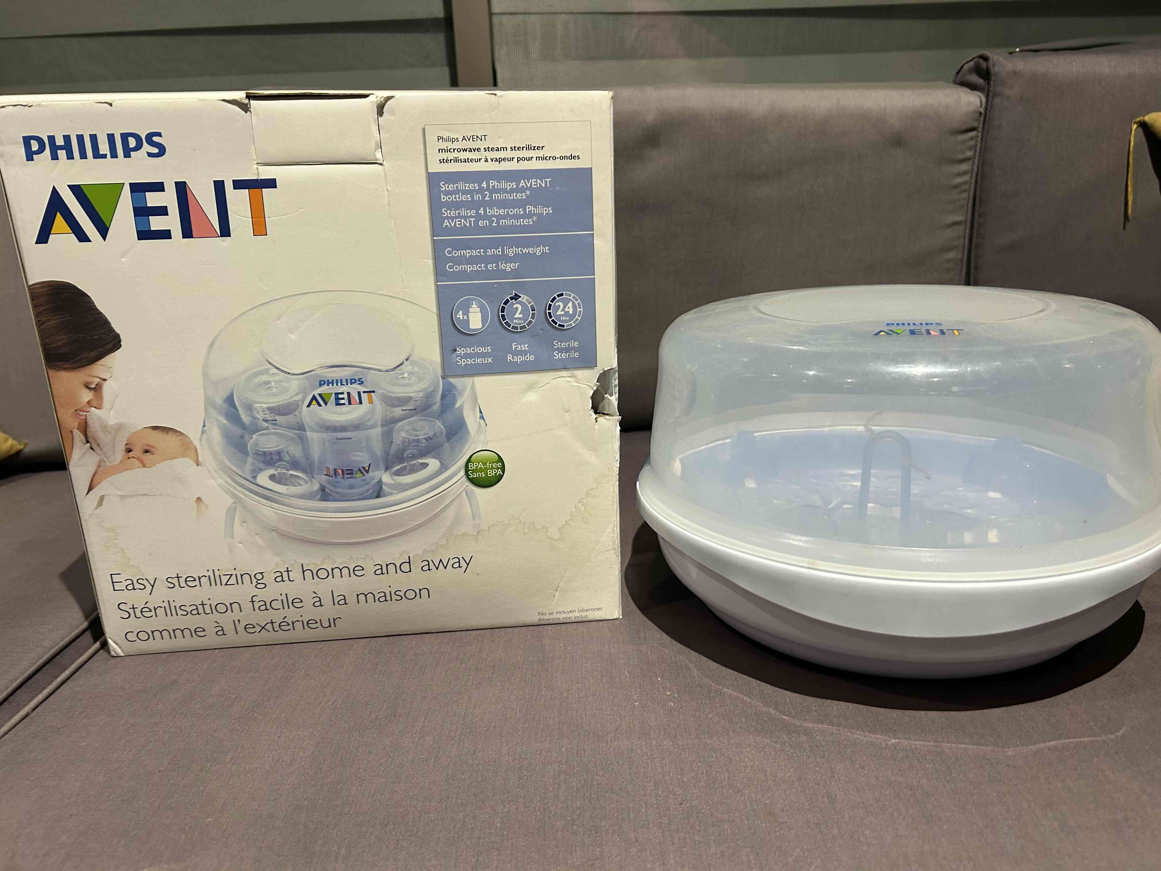 Esterilizador microondas Philips Avent - miniatura 3