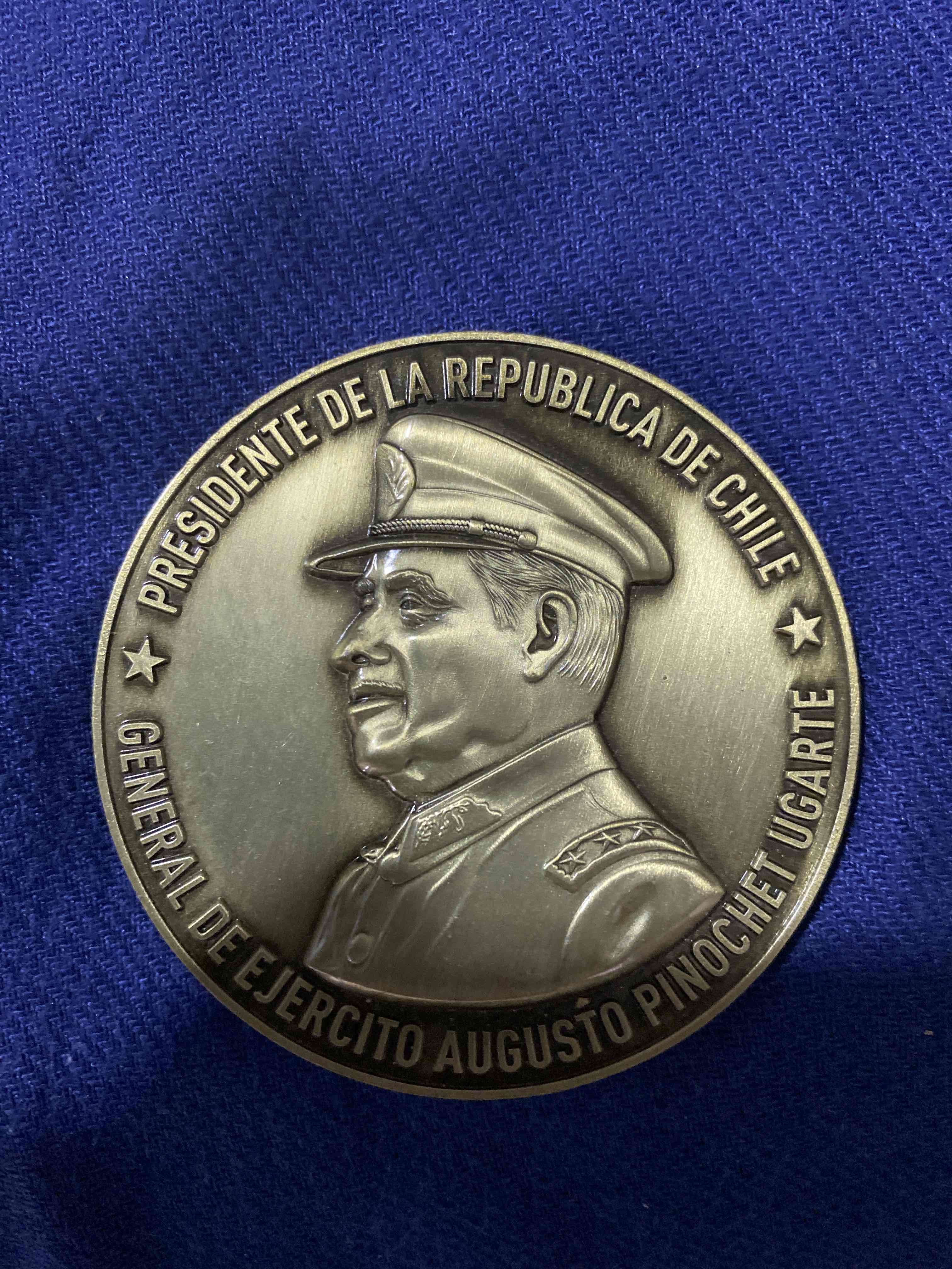 Medalla conmemorativa Augusto Pinochet