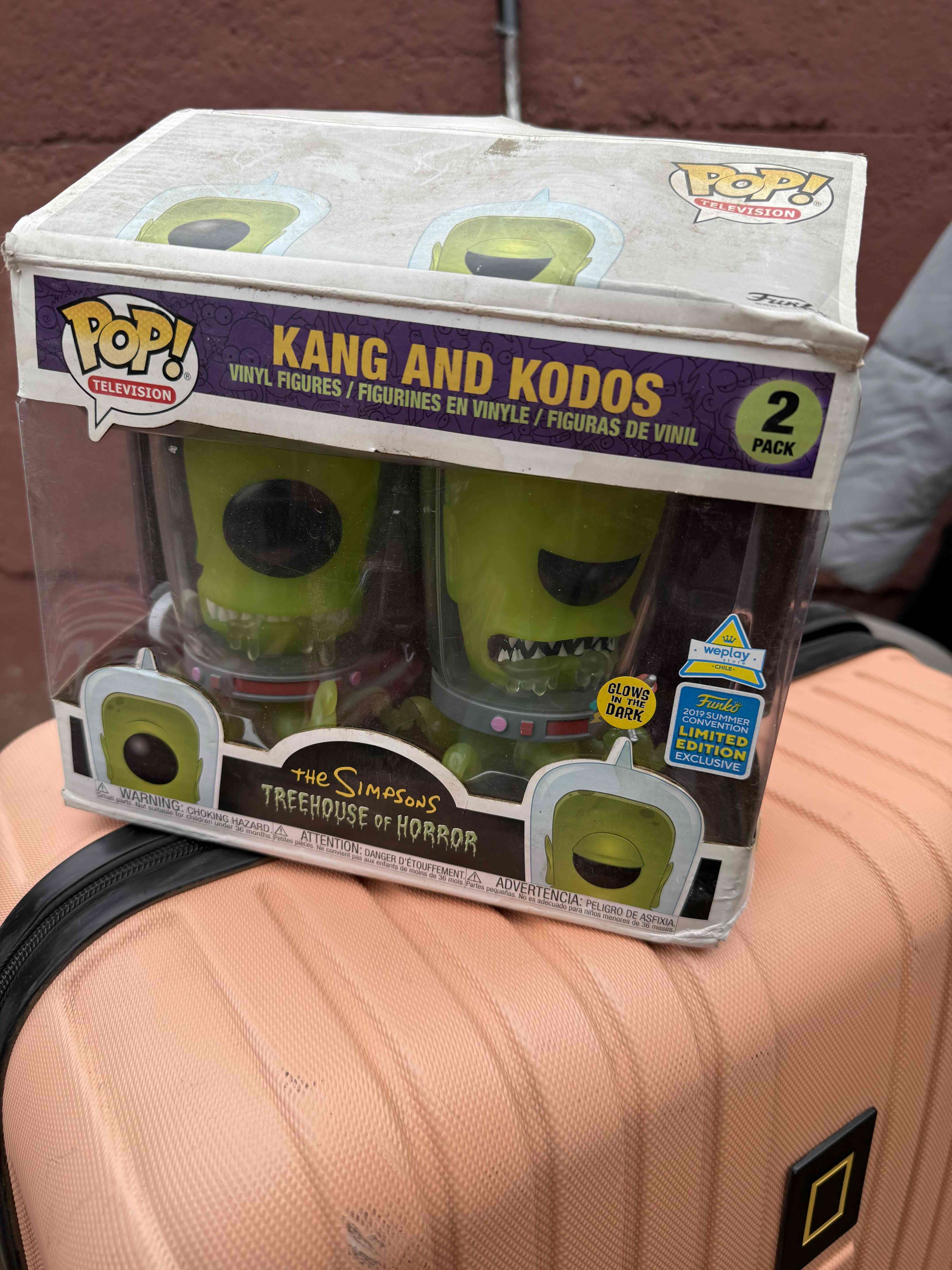 Figuras Pop Kang y Kodos