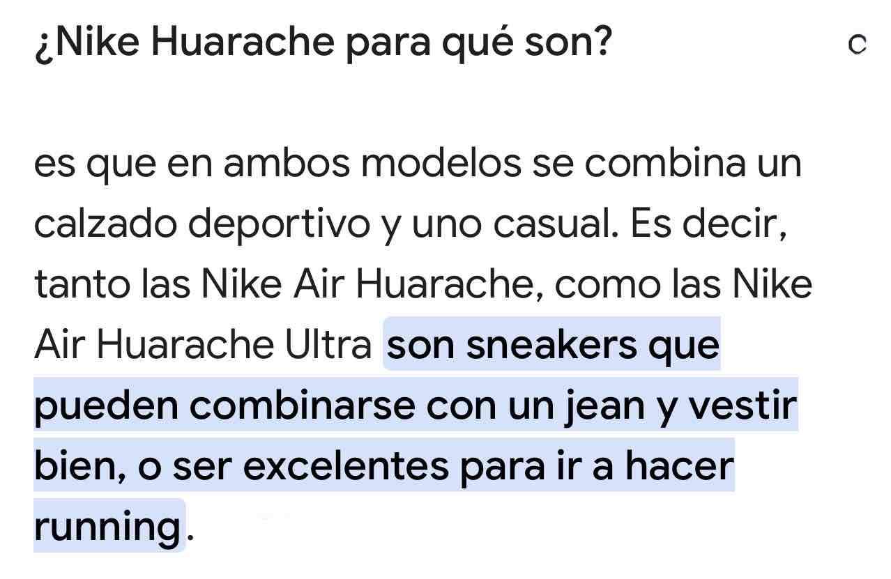 Zapatillas nike huarache - miniatura 6