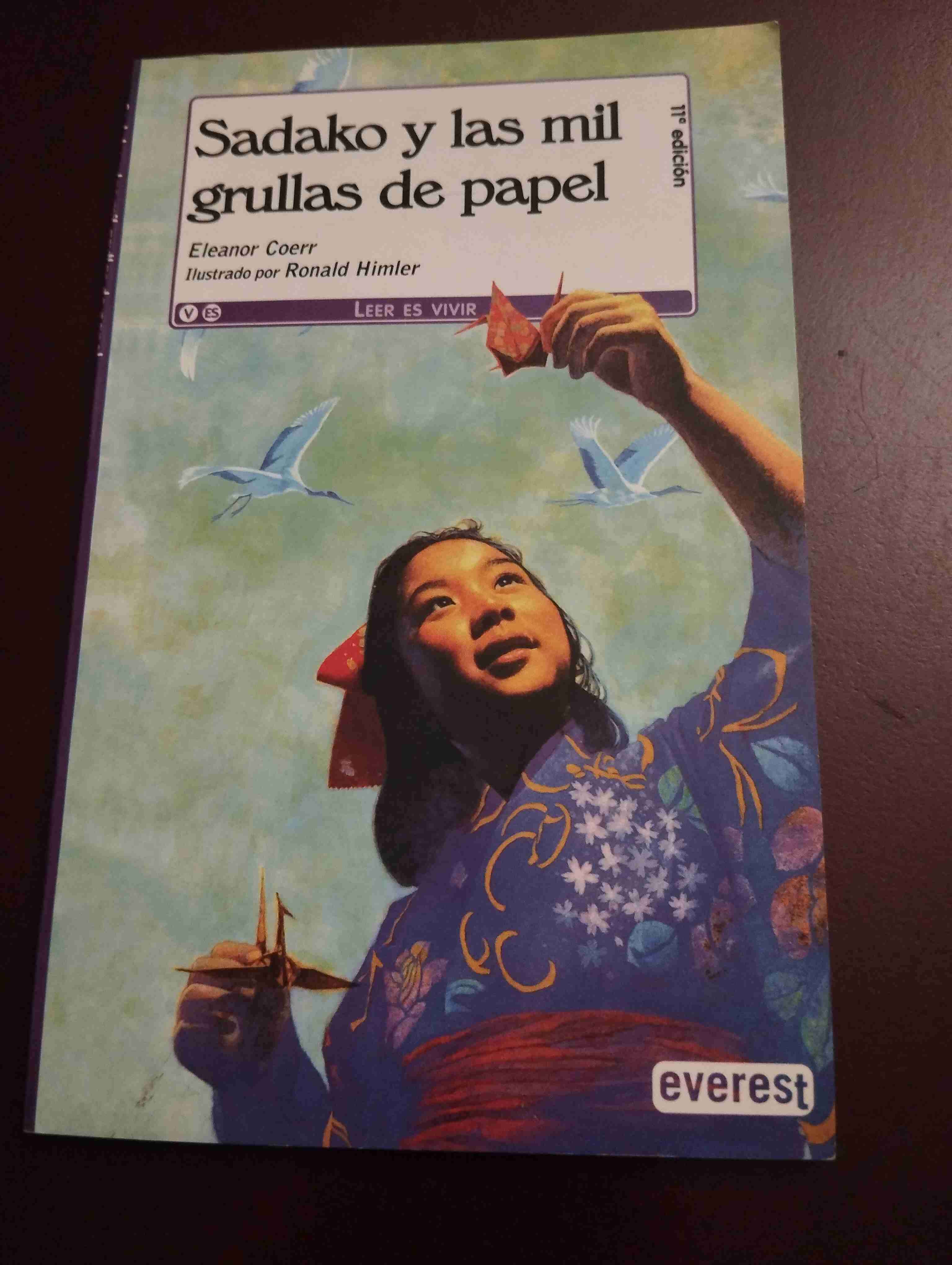 Libro 'Sadako y las mil grullas de papel'