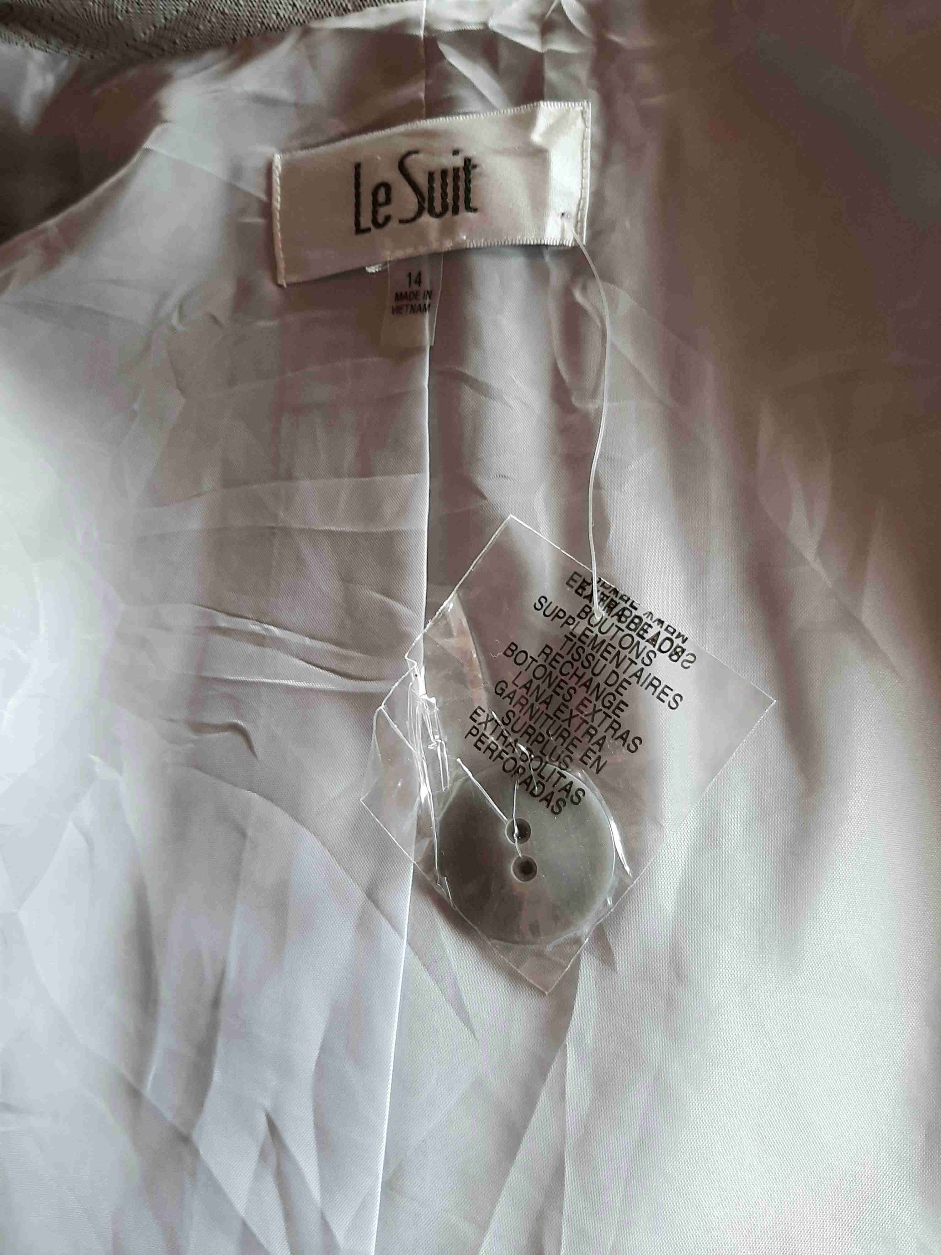 Blazer gris elegante dos botones - miniatura 5