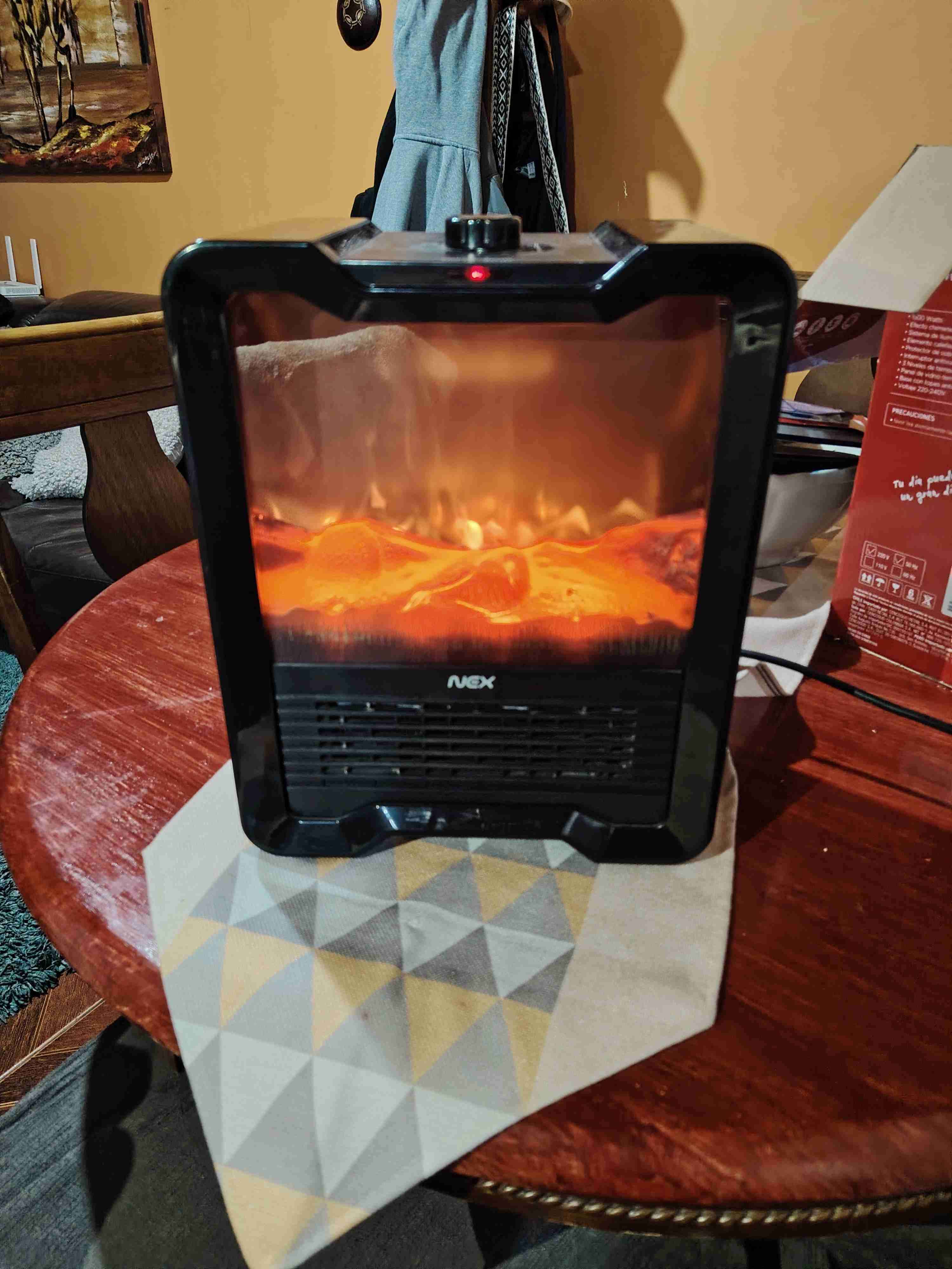 Estufa Nex chimenea 1500W - miniatura 3