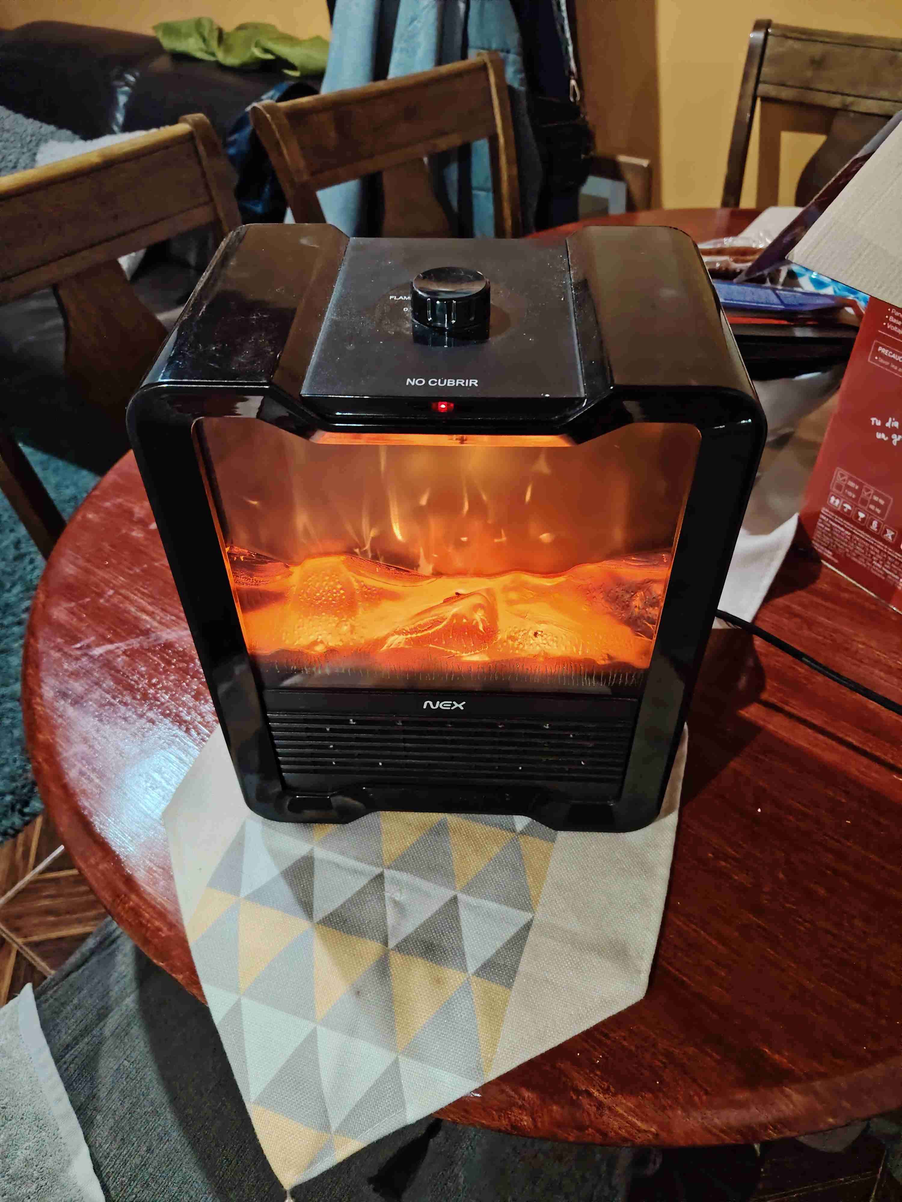 Estufa Nex chimenea 1500W - miniatura 4