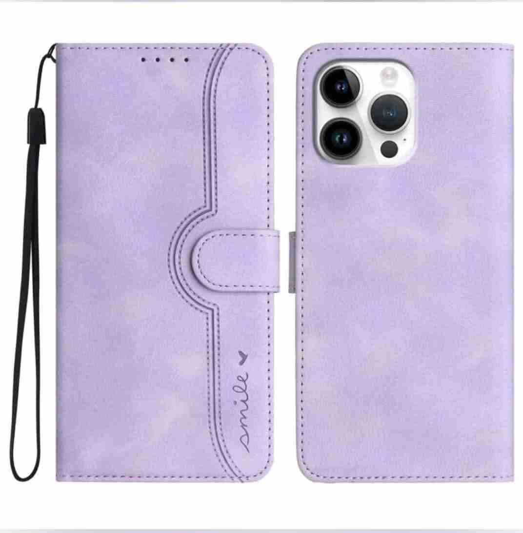 Funda lila para celular