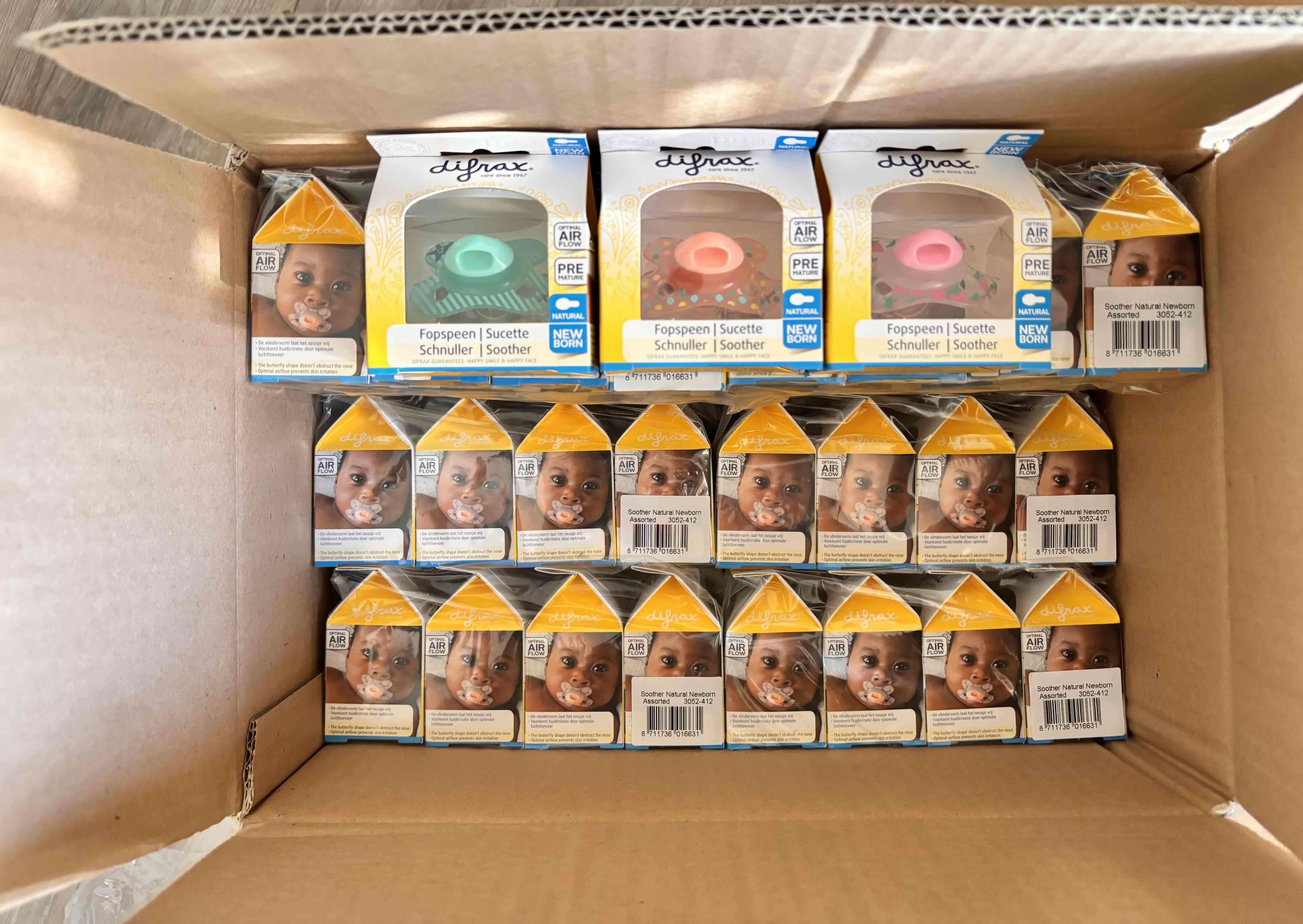 Chupetes para recién nacidos Difrax al por mayor