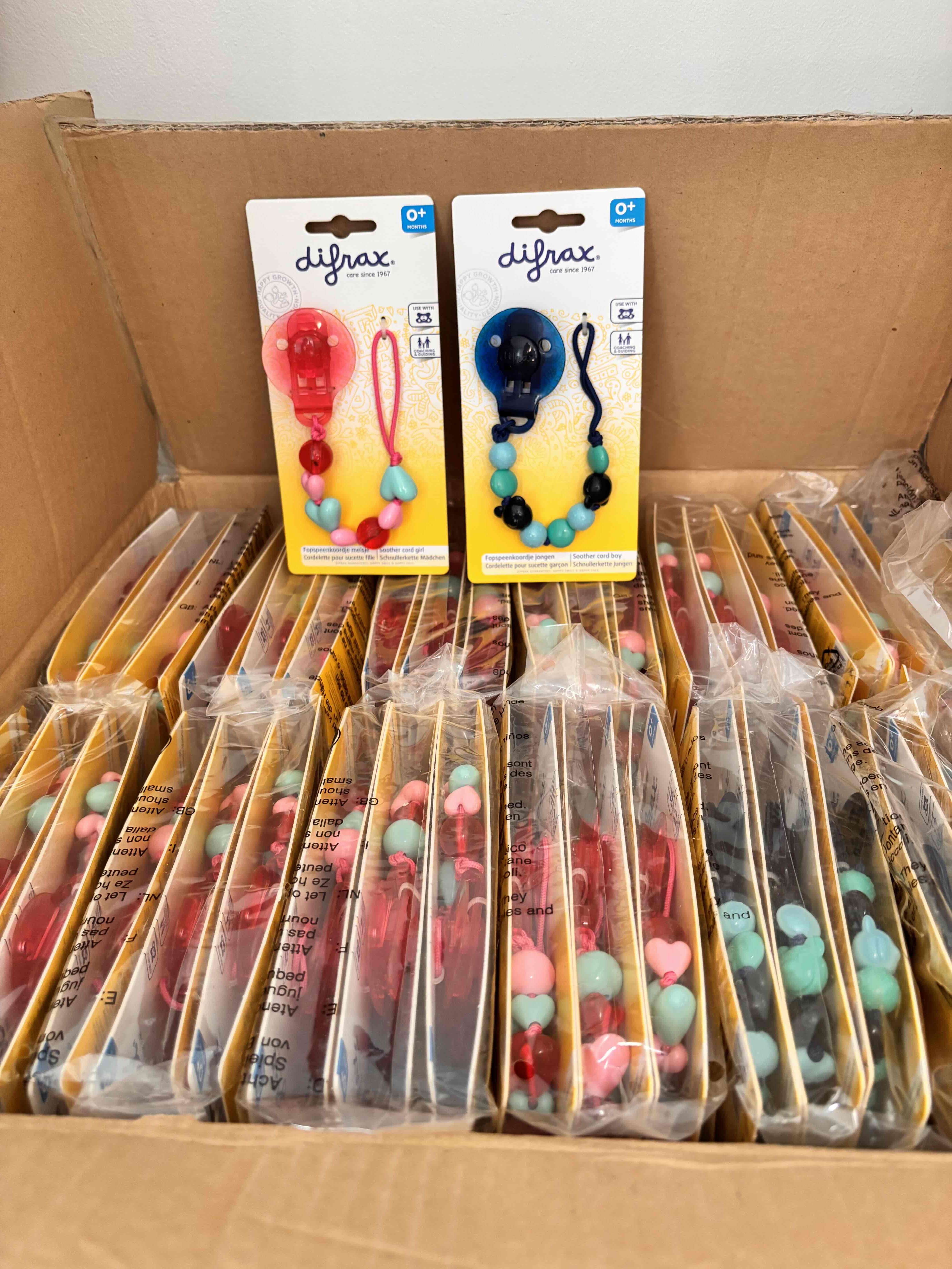 Sujeta chupetes al por mayor Difrax