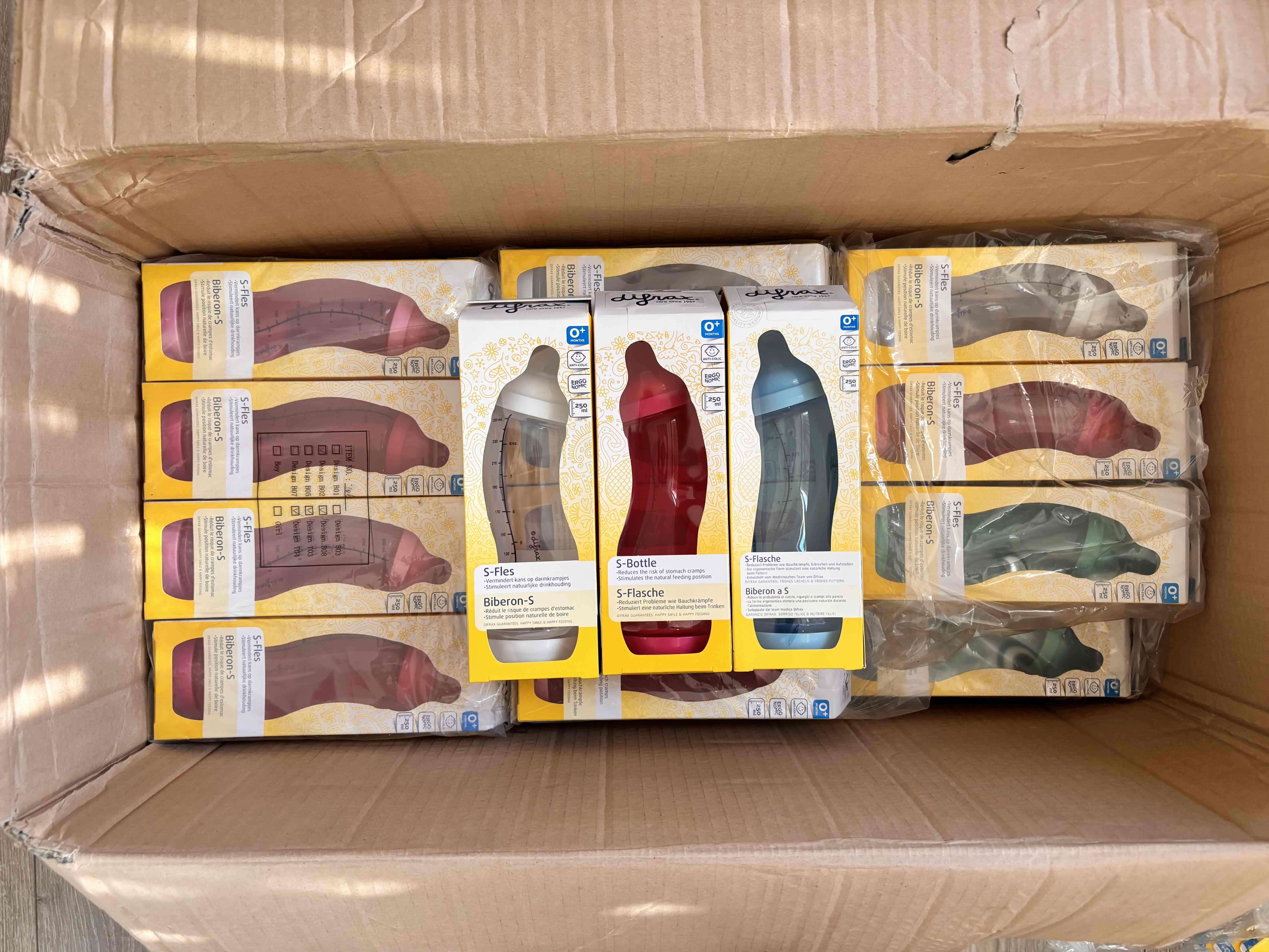 Mamadera Anti cólico al por mayor Difrax