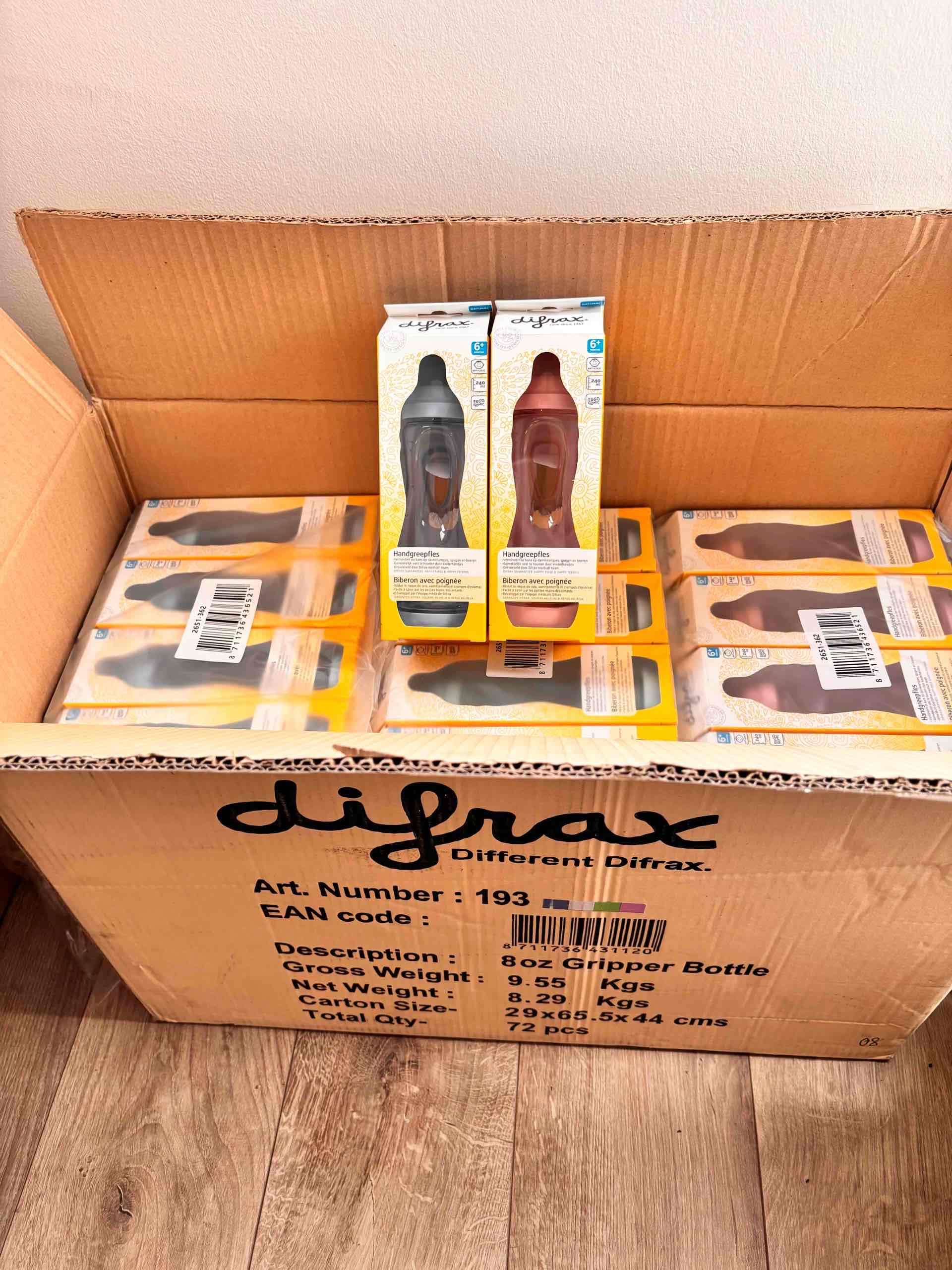 Mamadera anticolico agarré fácil al por mayor Difr