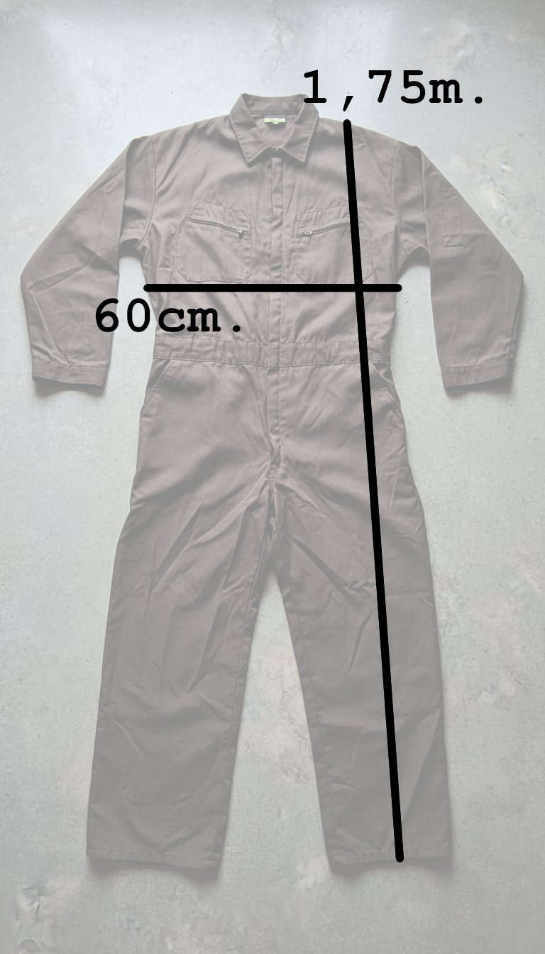 Overall marrón XXL - miniatura 6