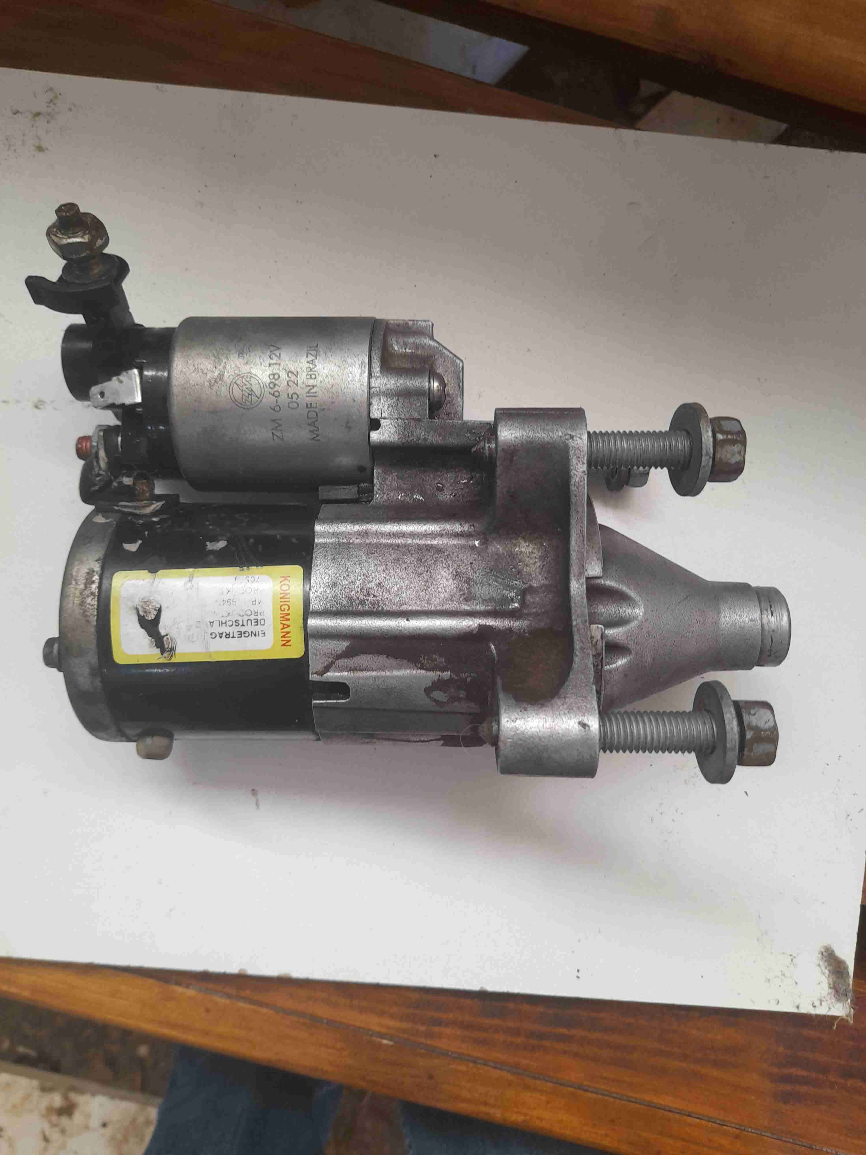 Motor de arranque Chrysler pacifica