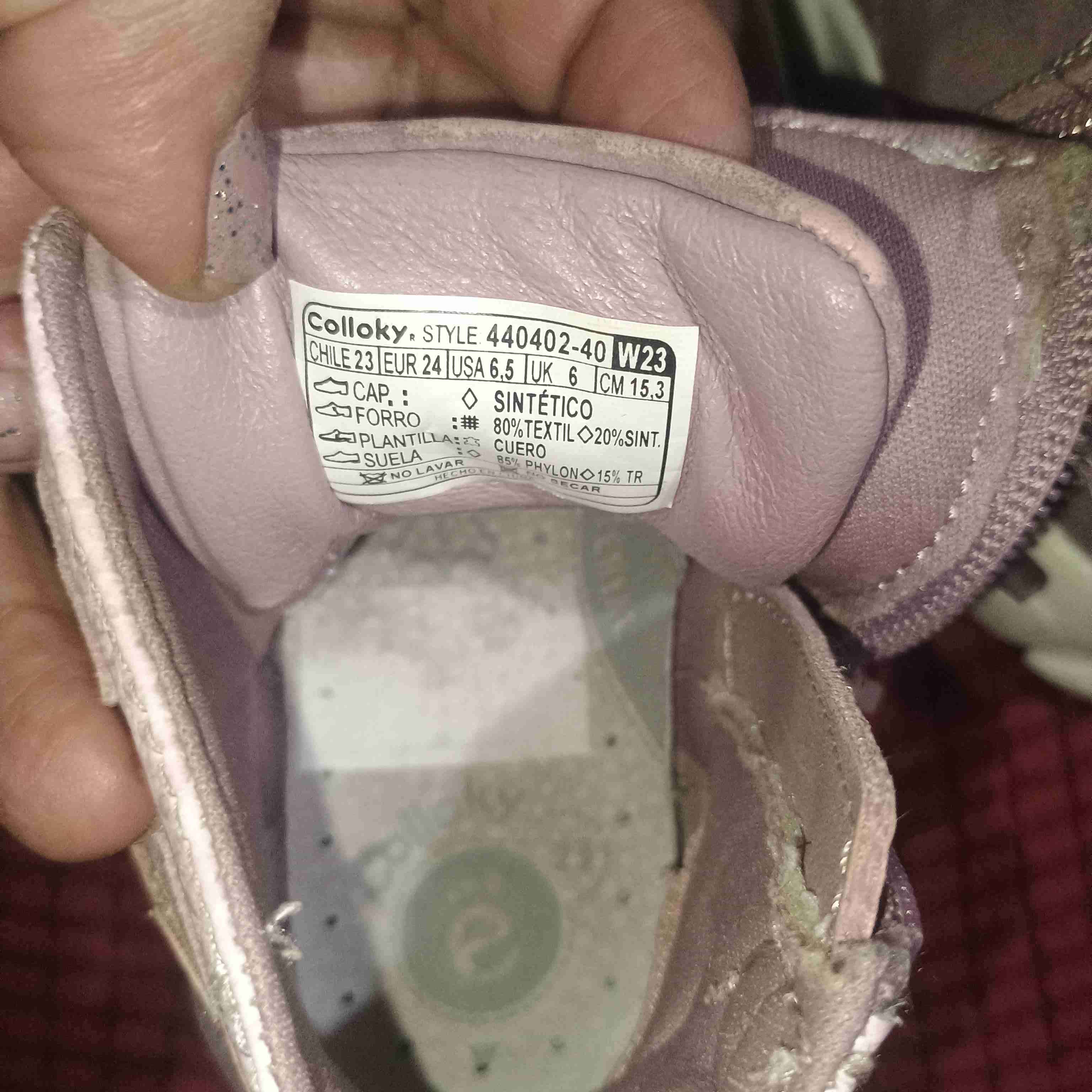 Zapatillas rosadas para niña - miniatura 3