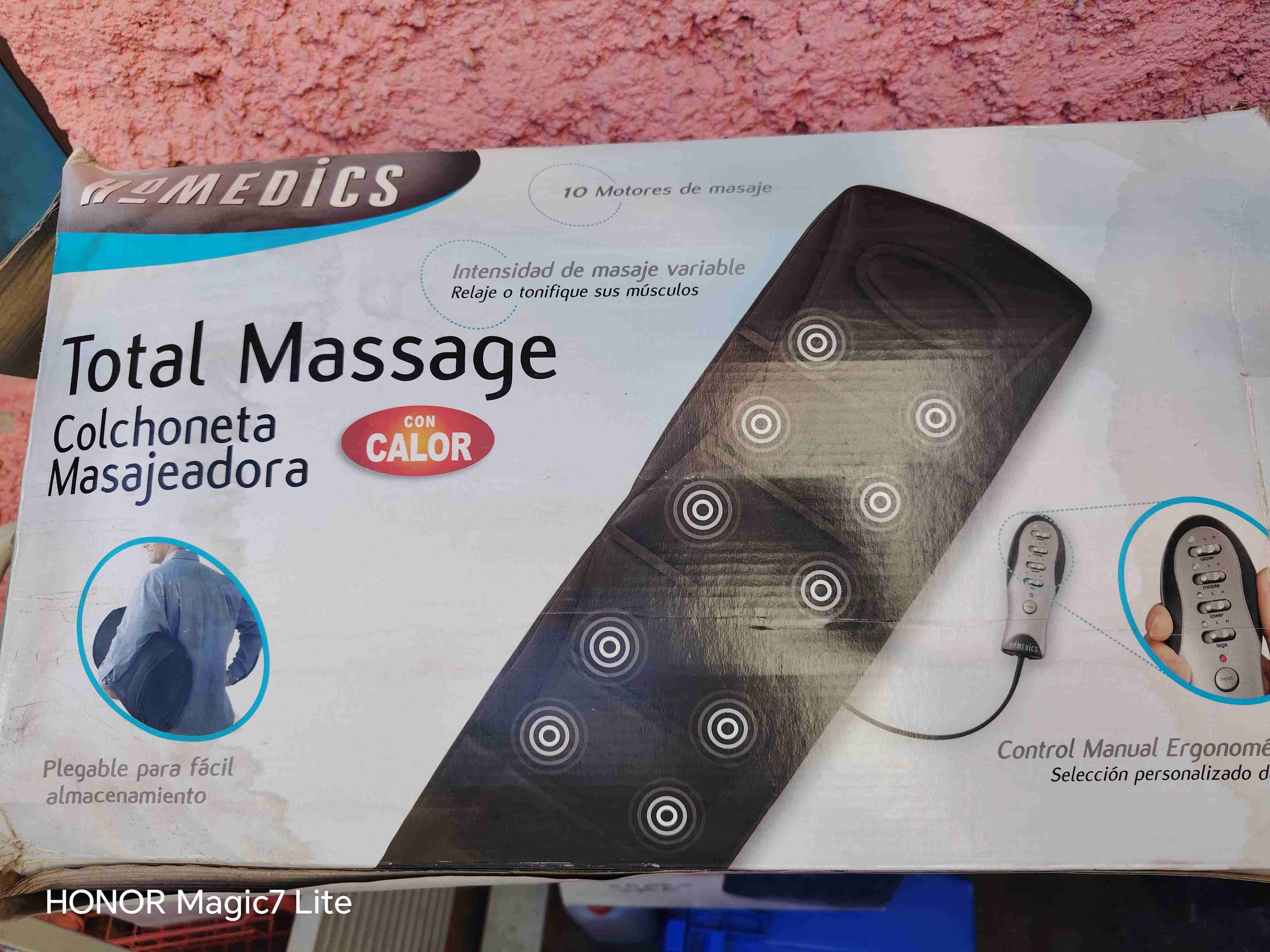 Colchoneta Masajeadora con Calor