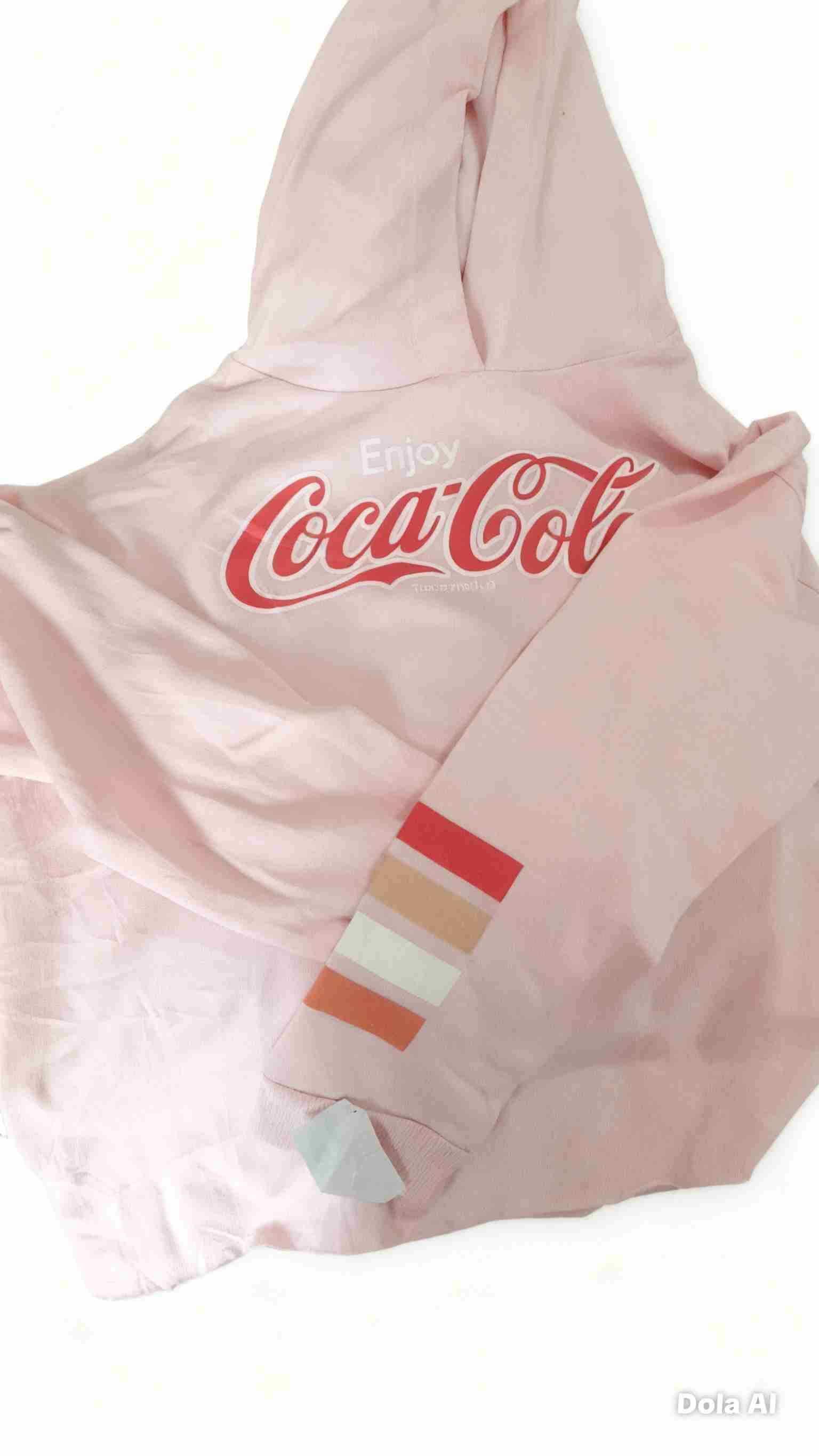 Polerón rosa Coca-Cola con gorro - miniatura 2