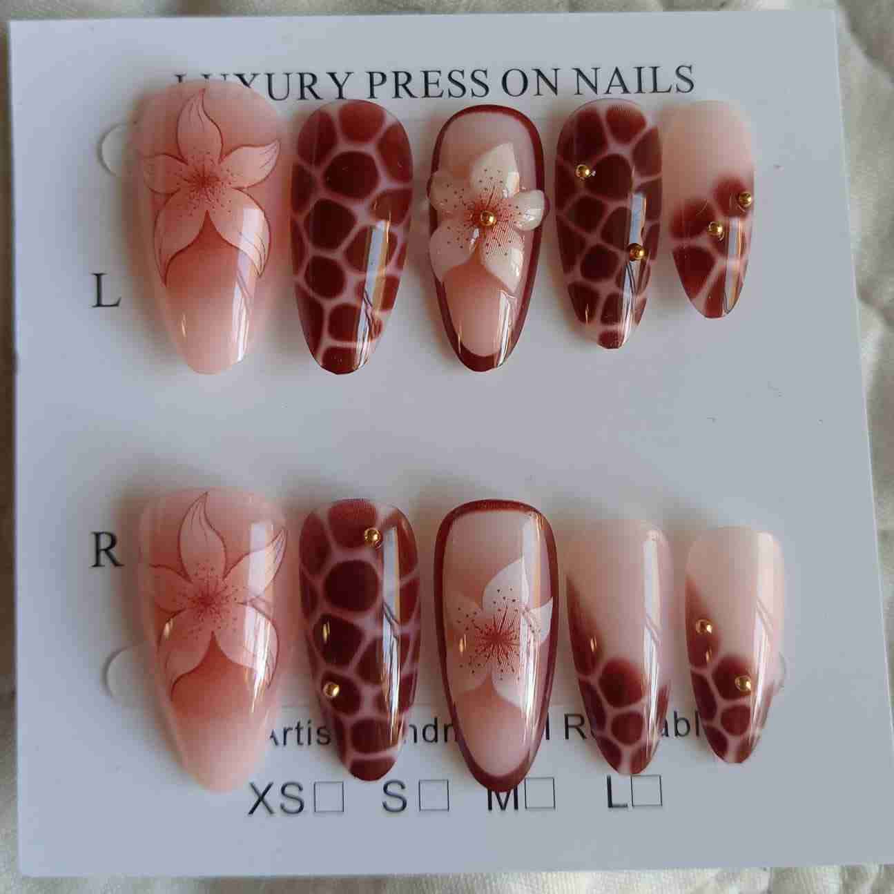 Uñas postizas decorativas