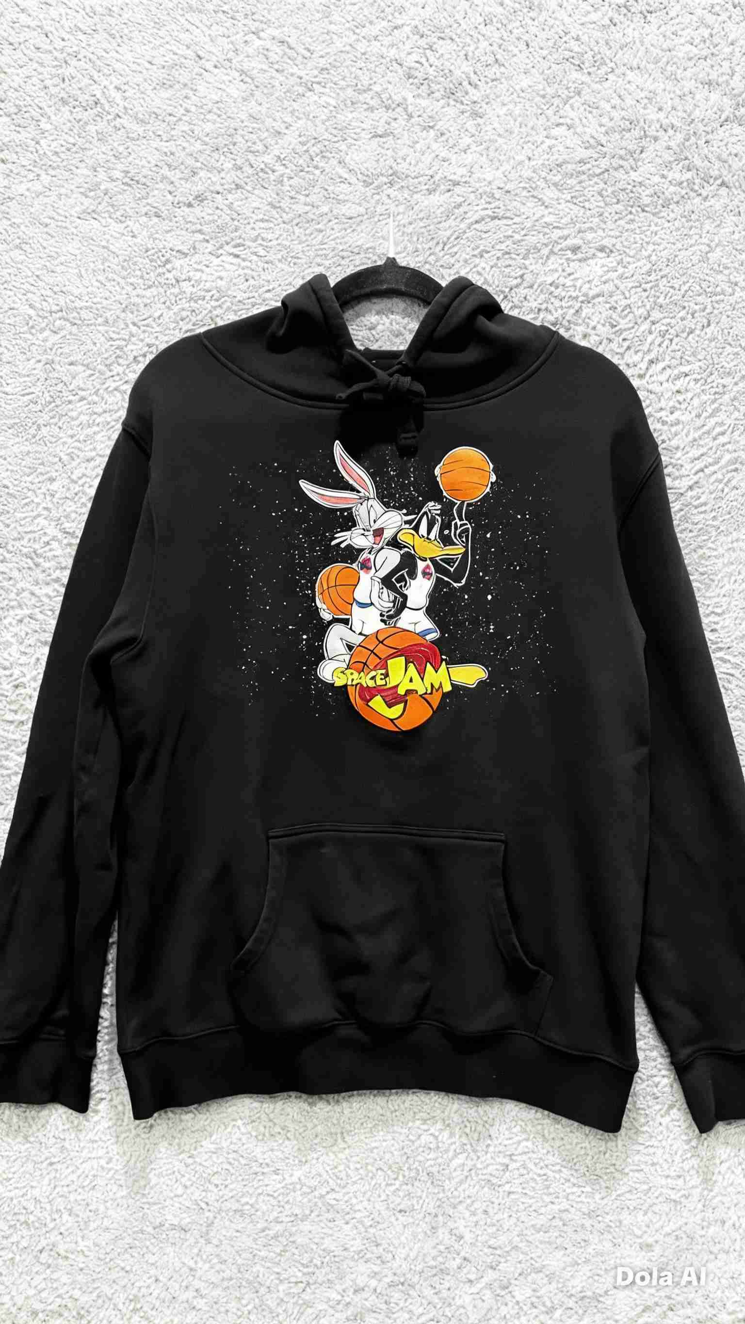 Polerón Space Jam negro