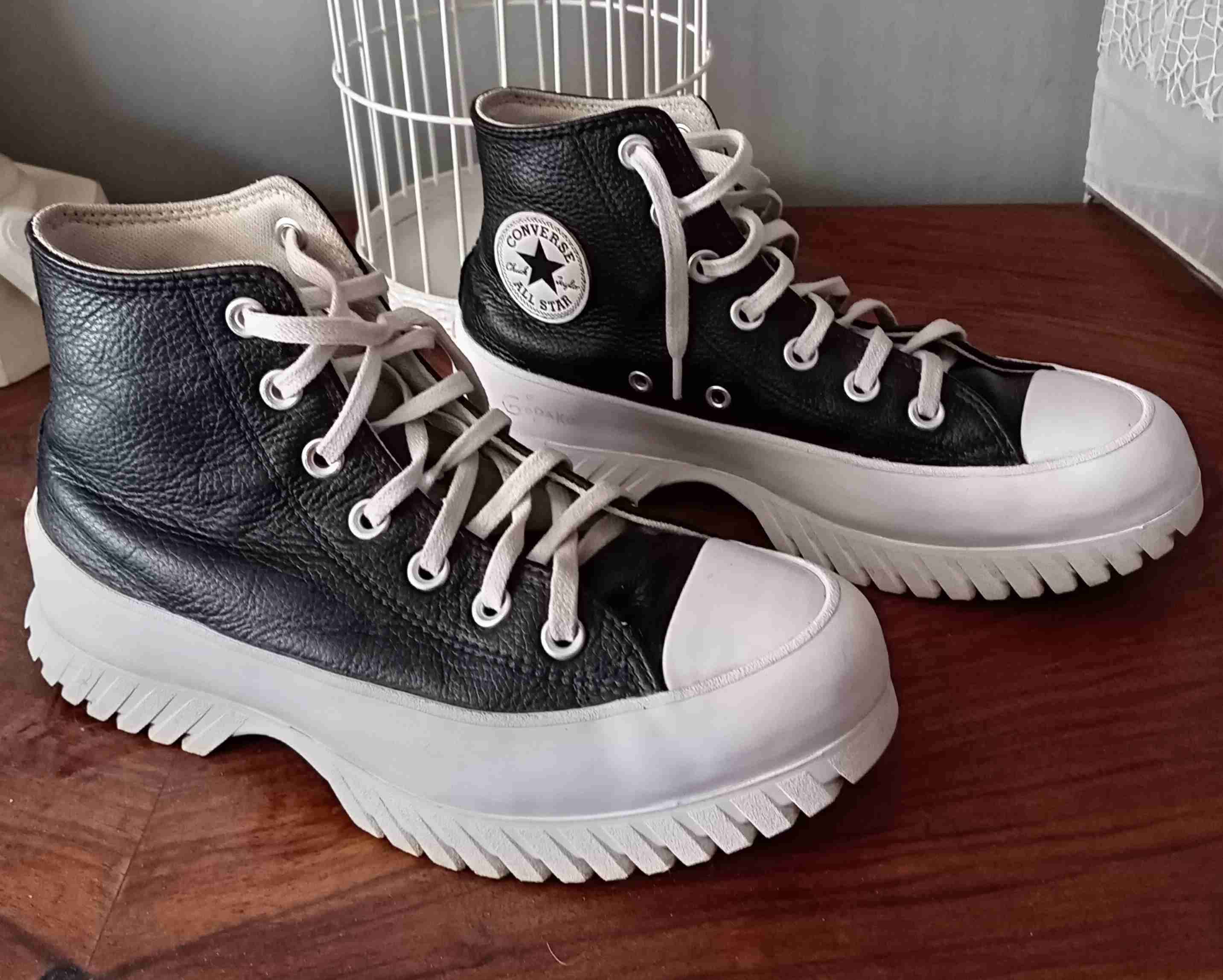 Zapatillas altas negras Converse #36