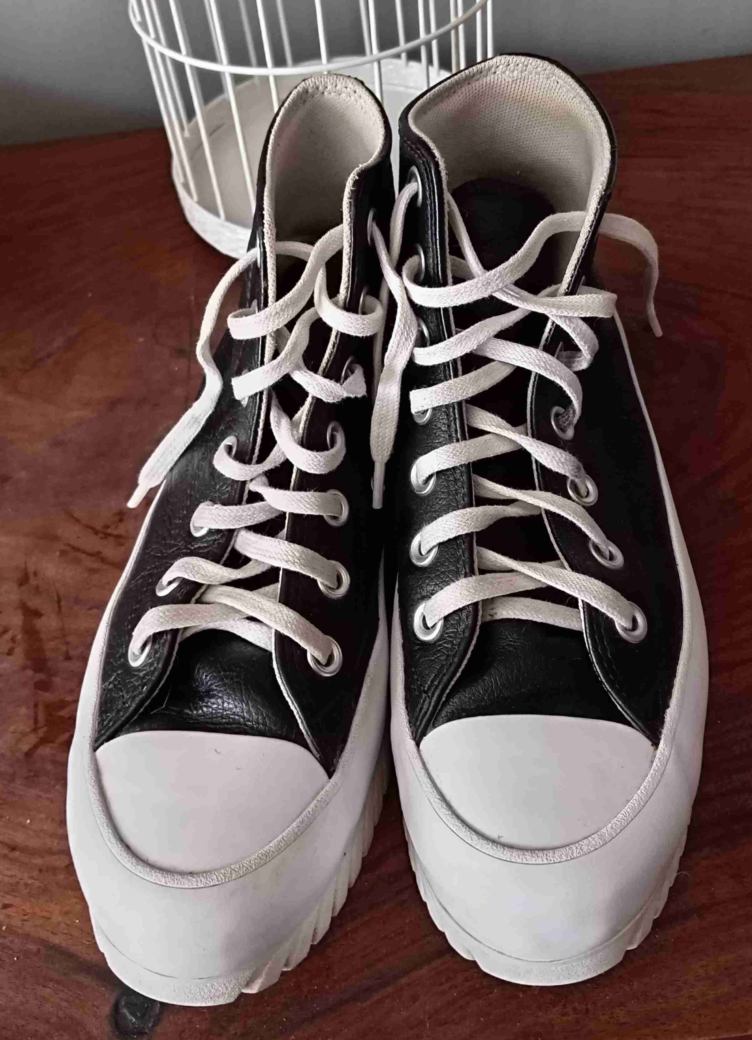 Zapatillas altas negras Converse #36 - miniatura 2