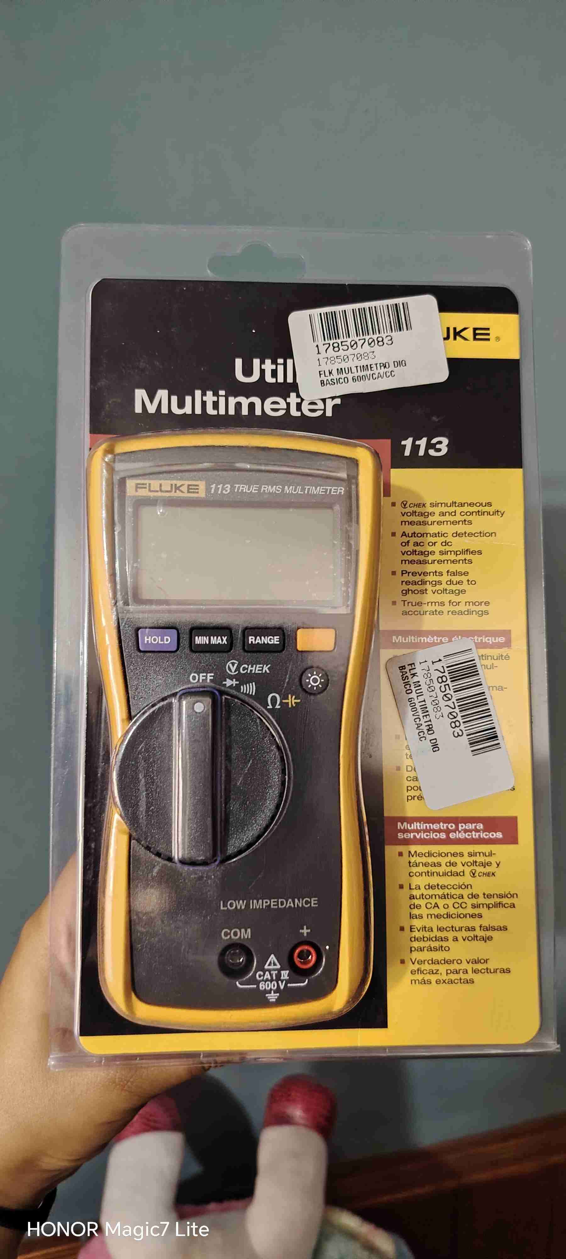 Multímetro Fluke 113 nuevo