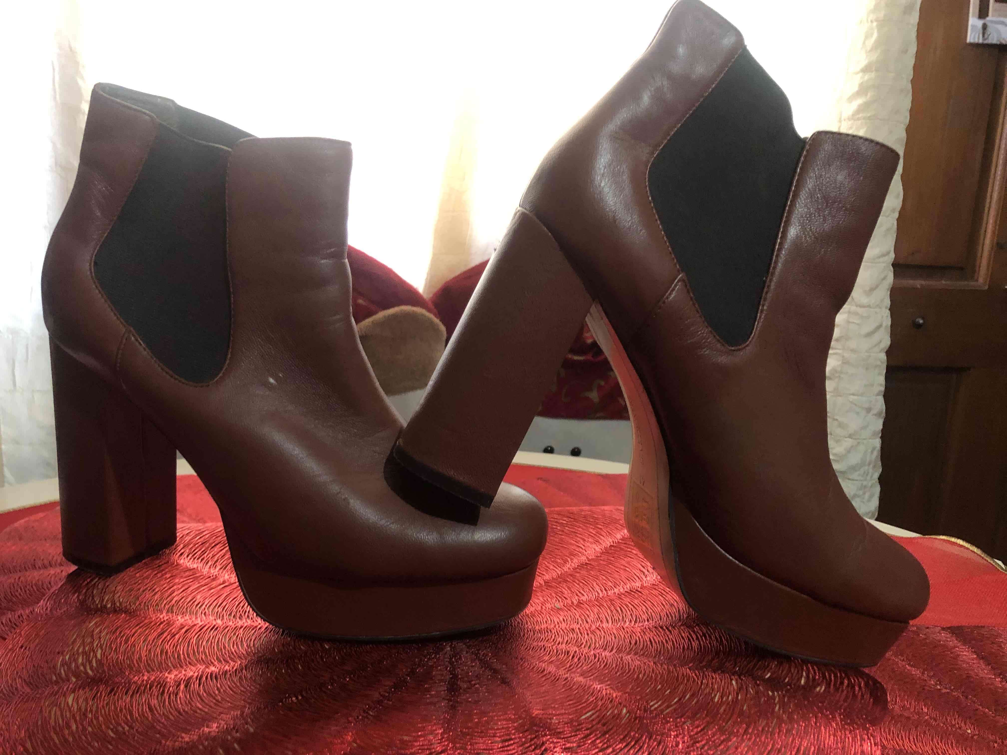 Zapatos oxford bicolor metálicos