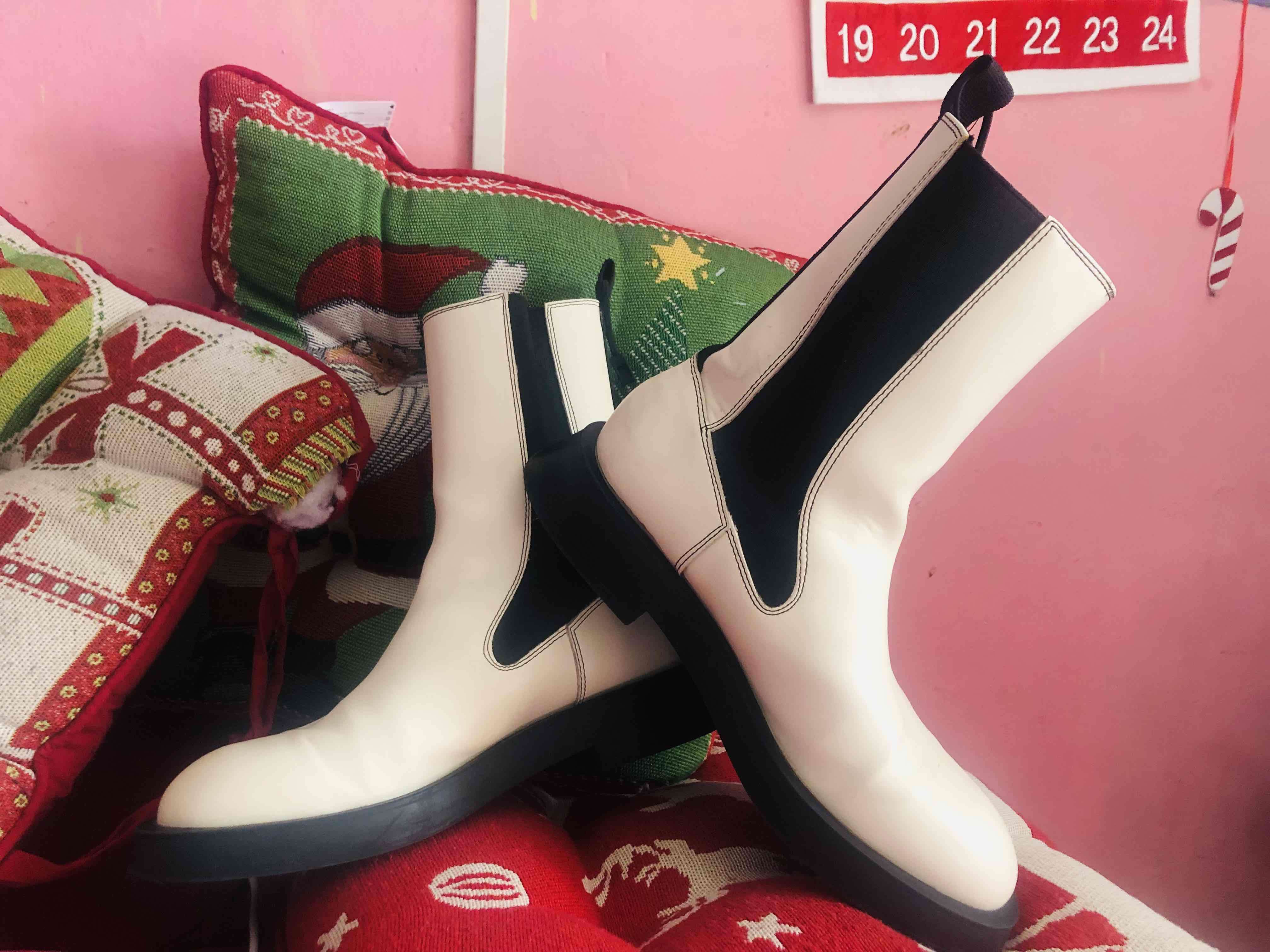 Botas chelsea blancas - miniatura 2
