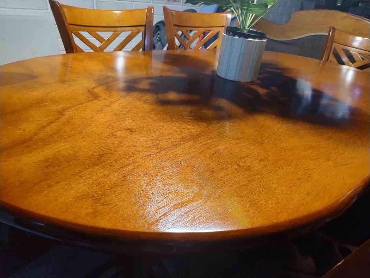 Mesa comedor madera sin sillas - miniatura 3