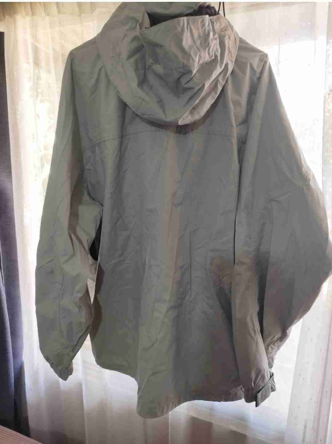 Parka  impermeable gris claro - miniatura 2