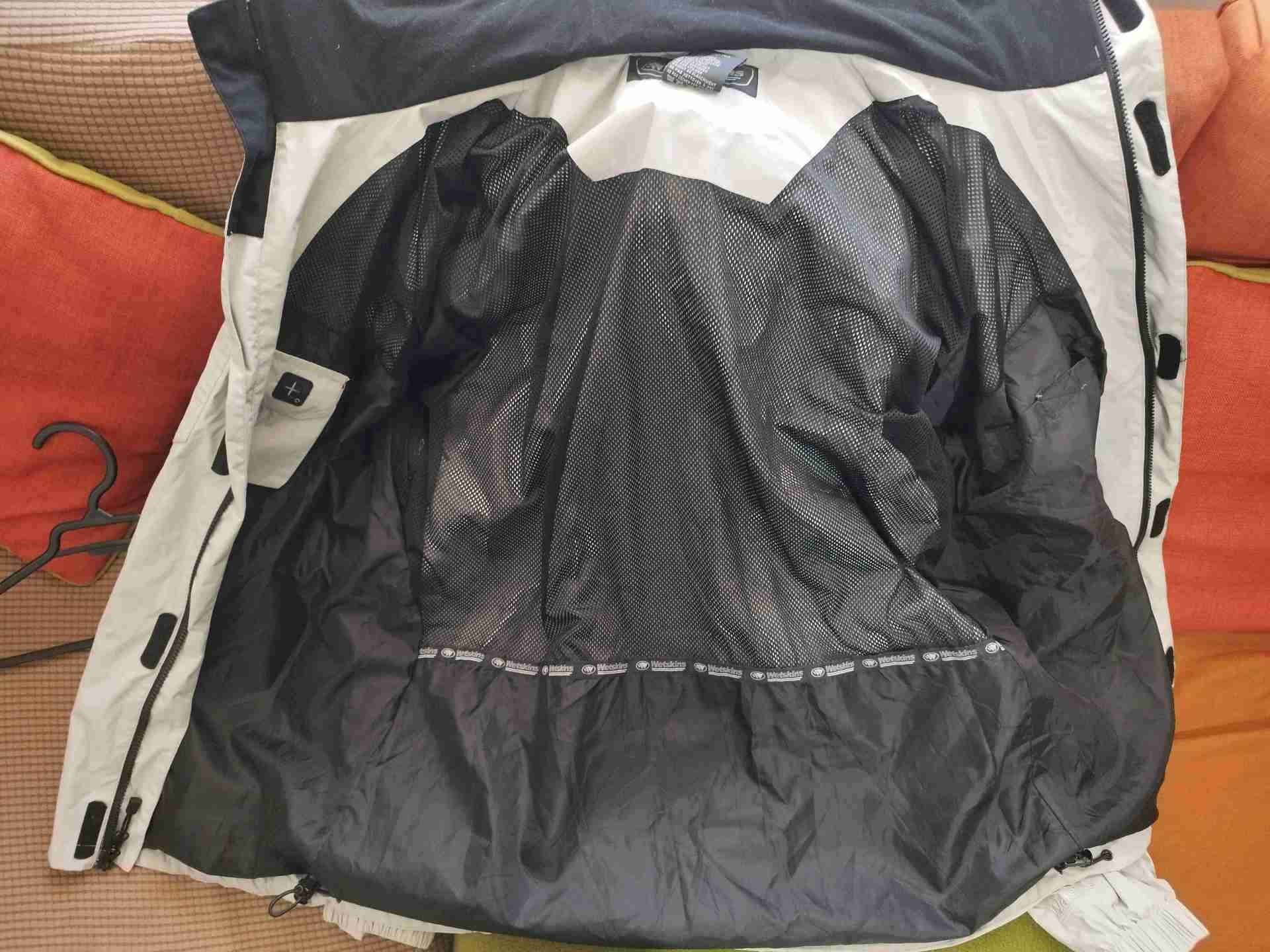 Parka  impermeable gris claro - miniatura 5