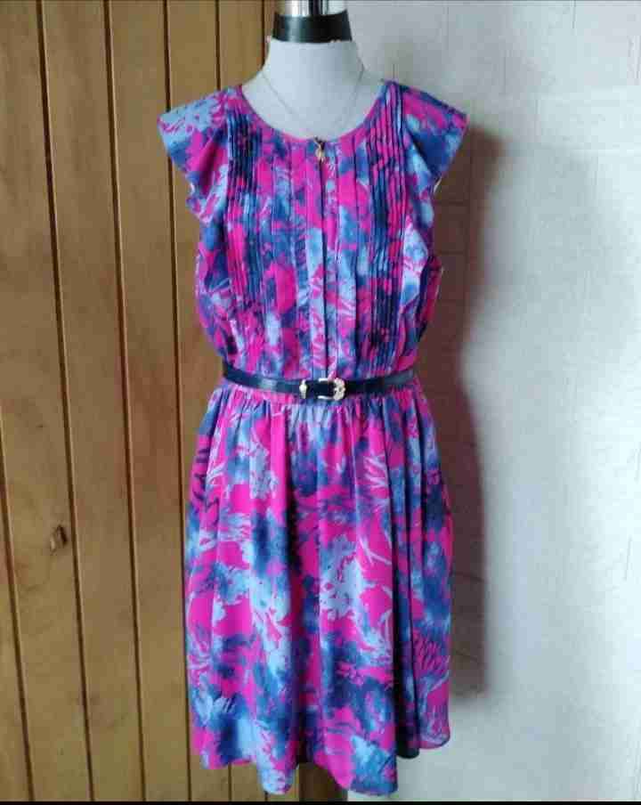 VESTIDO ESTAMPADO BANANA REPUBLIC