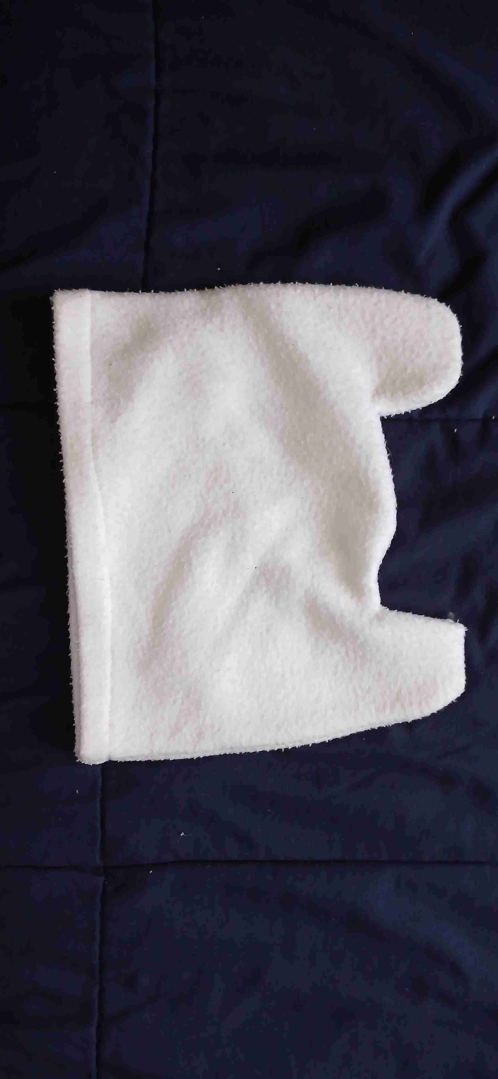 Gorro polar blanco infantil hora de aventura - miniatura 2