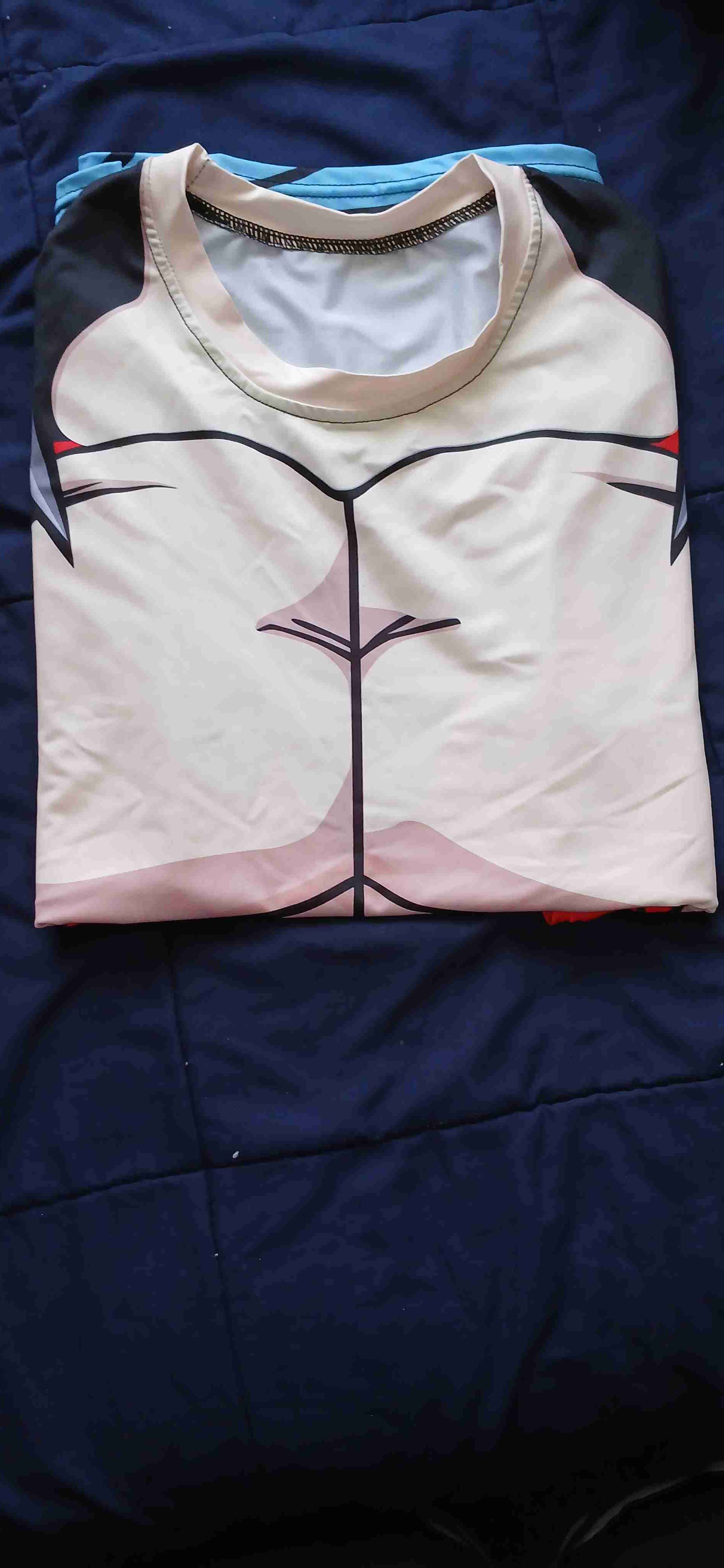 Polera disfraz superhéroe roja de dragón ball - miniatura 3