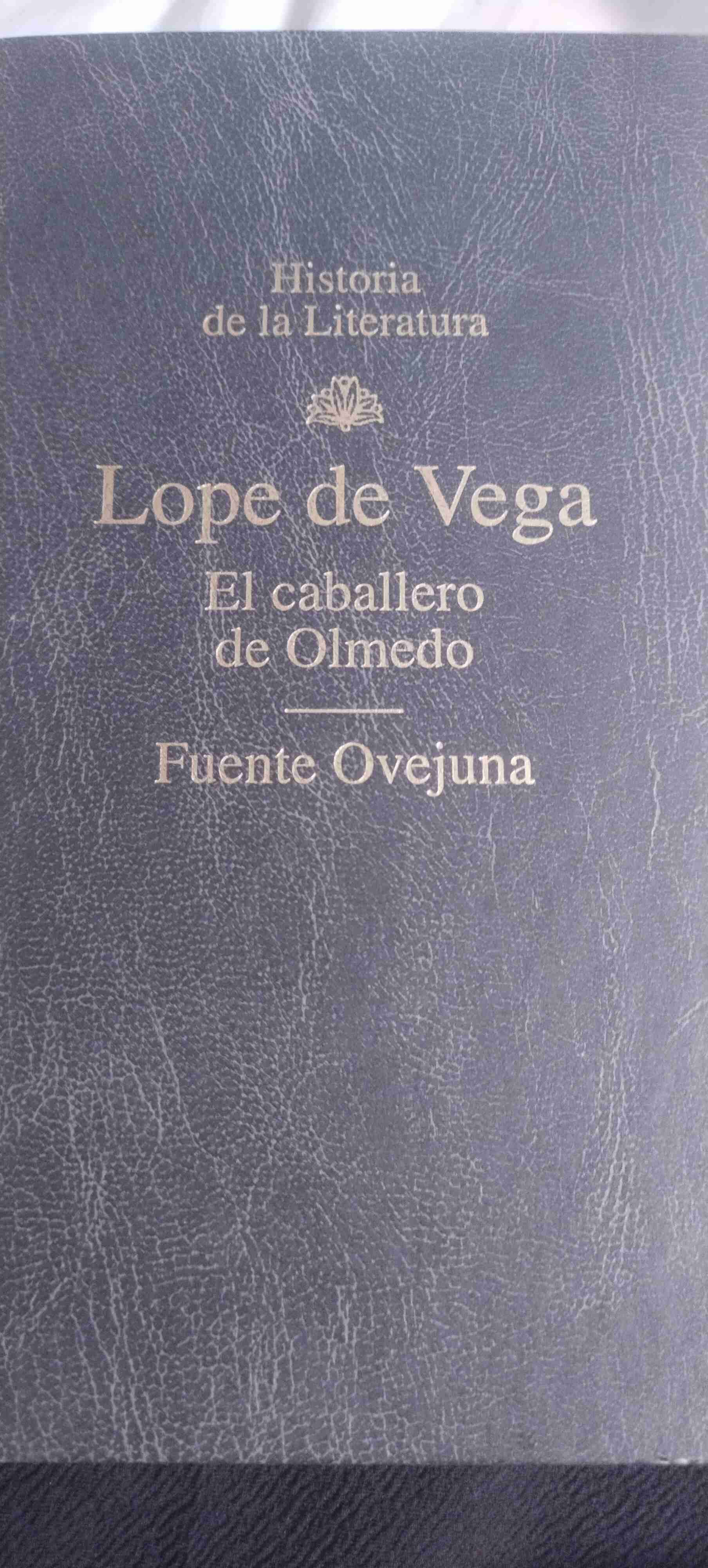 Libro Lope de Vega - El caballero de Olmedo
