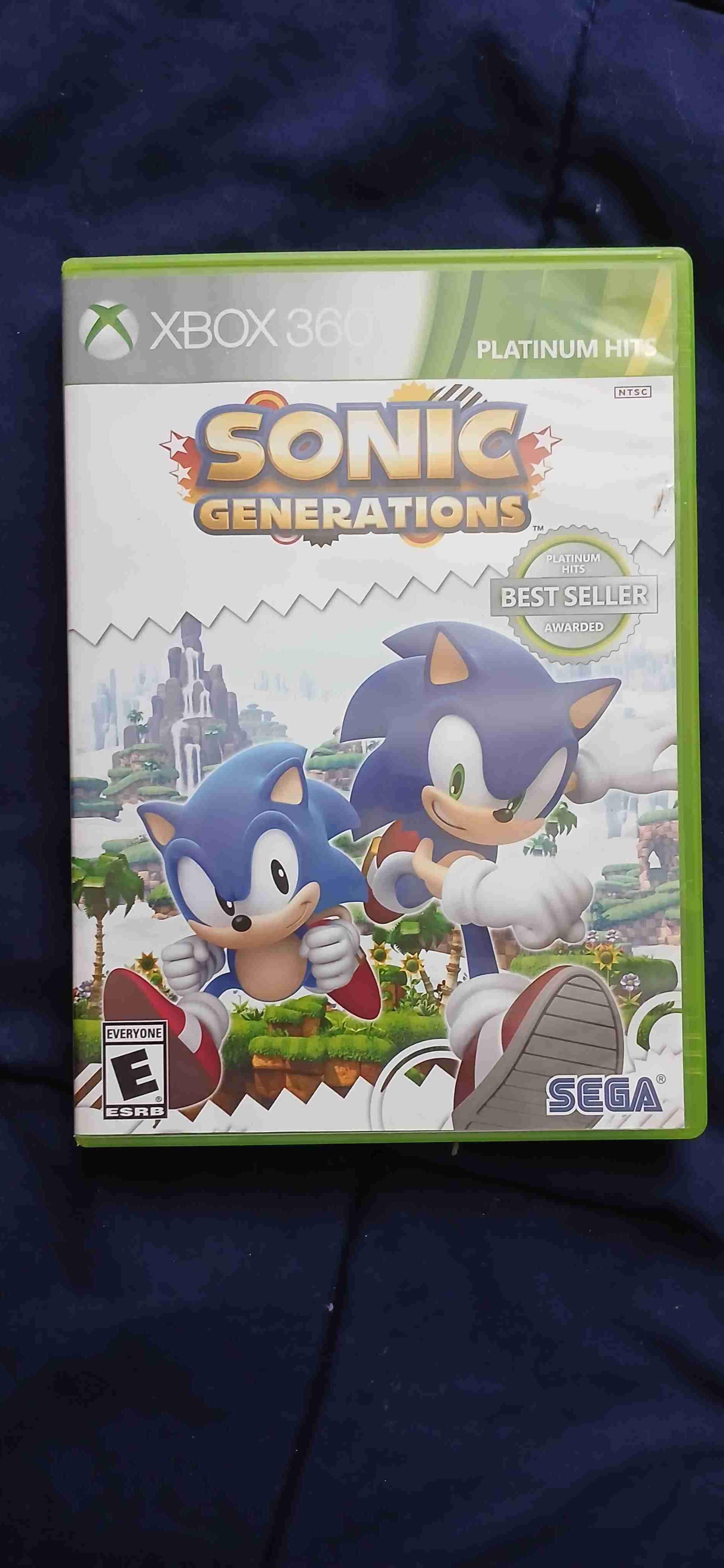 Juego Sonic Generations Xbox 360