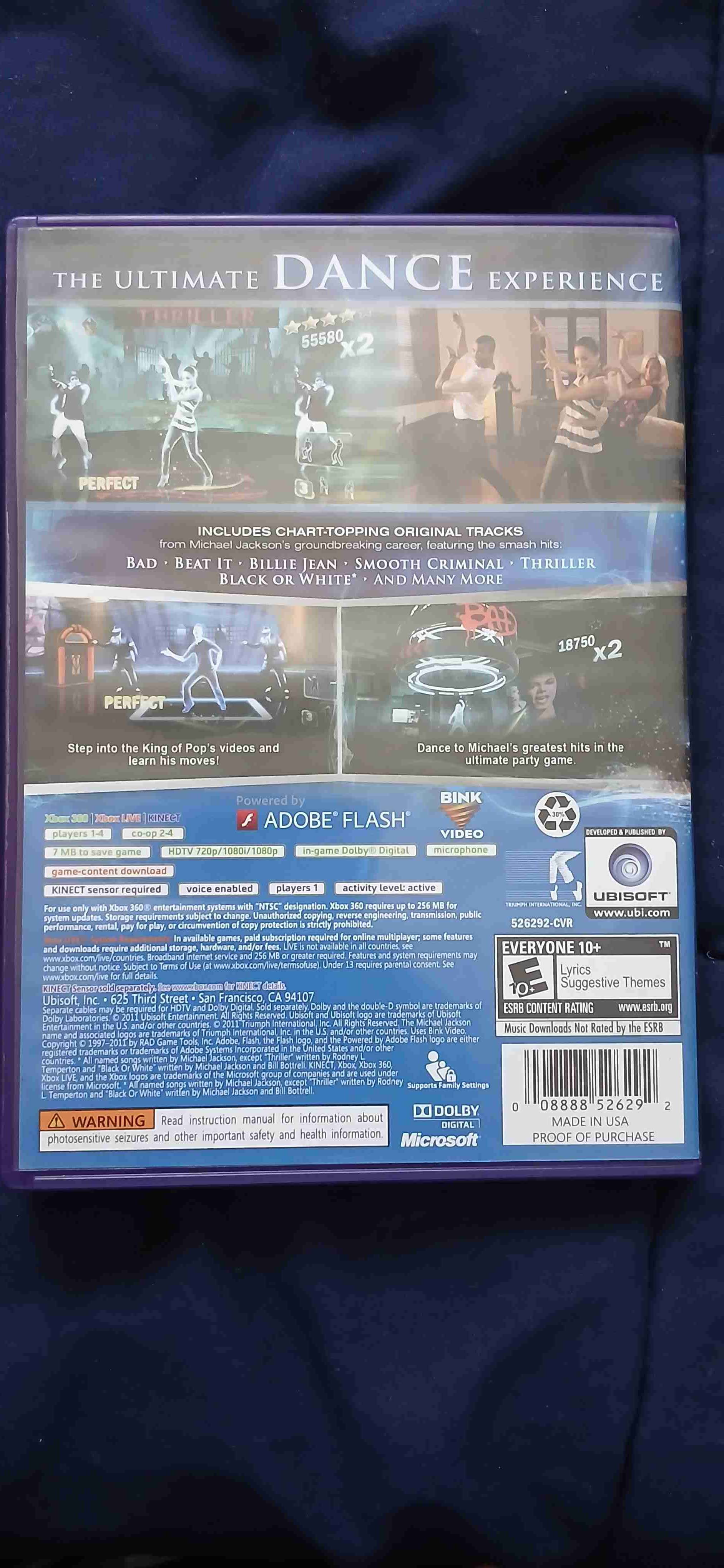 Juego Michael Jackson Xbox 360 - miniatura 2