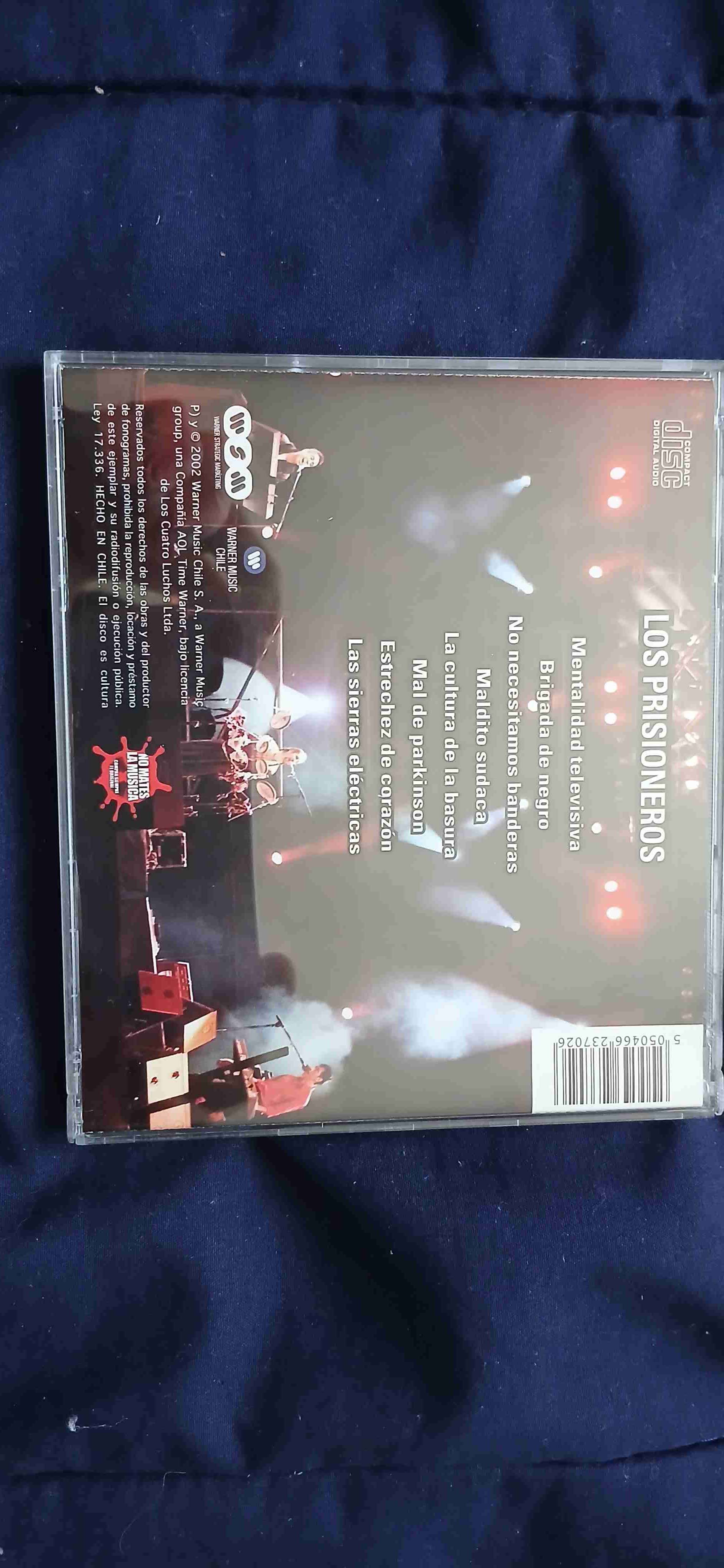 CD Los Prisioneros En Vivo - miniatura 2
