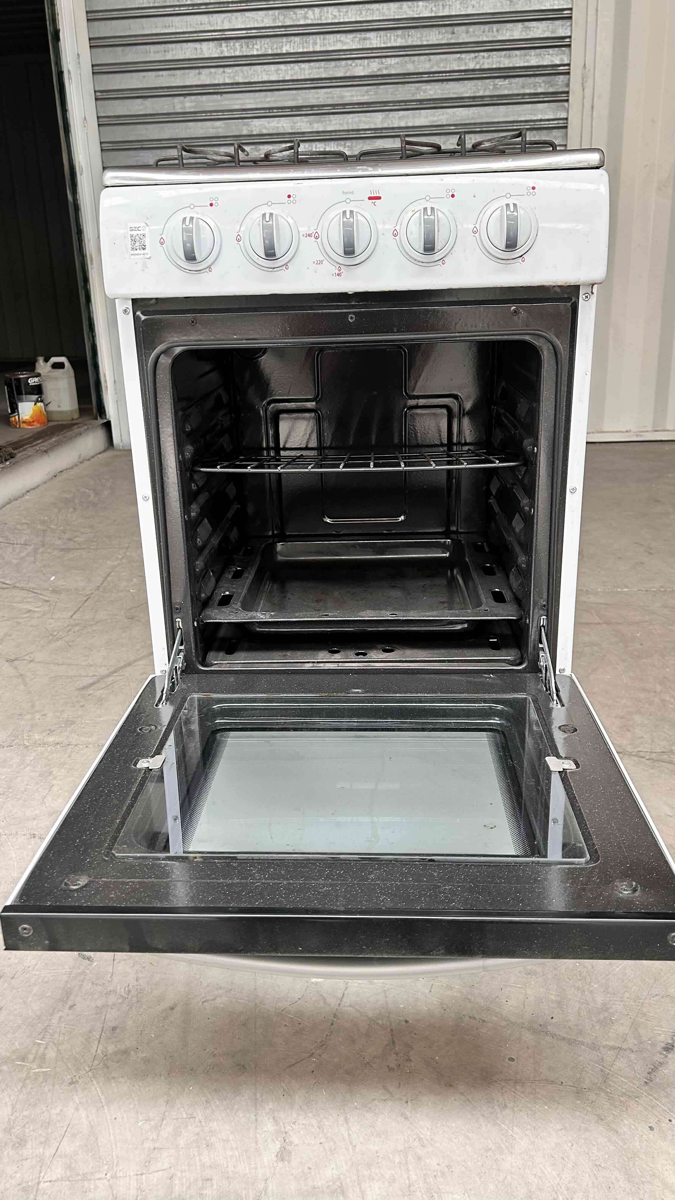 Cocina a gas Mabe blanca - miniatura 4