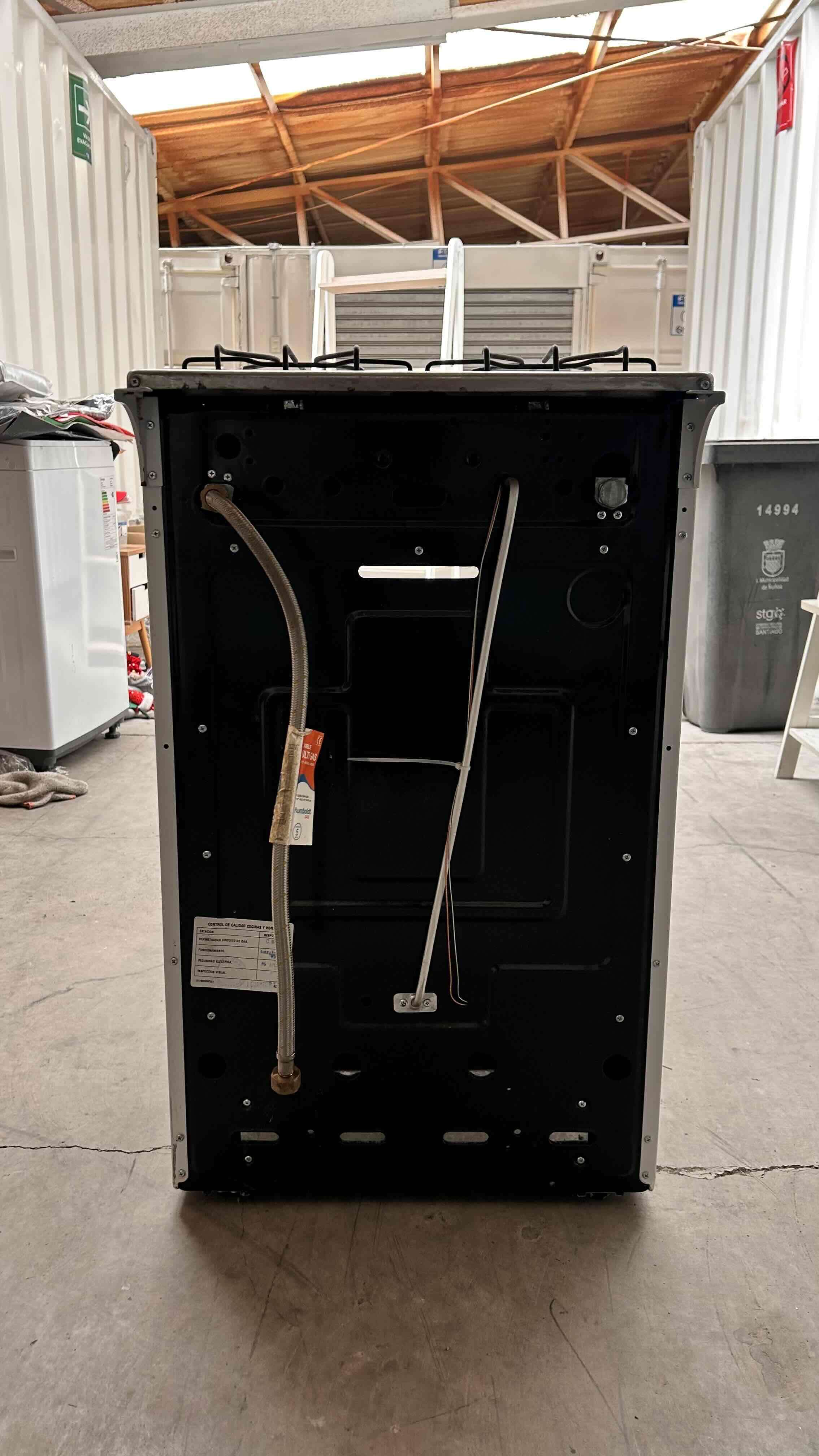 Cocina a gas Mabe blanca - miniatura 5